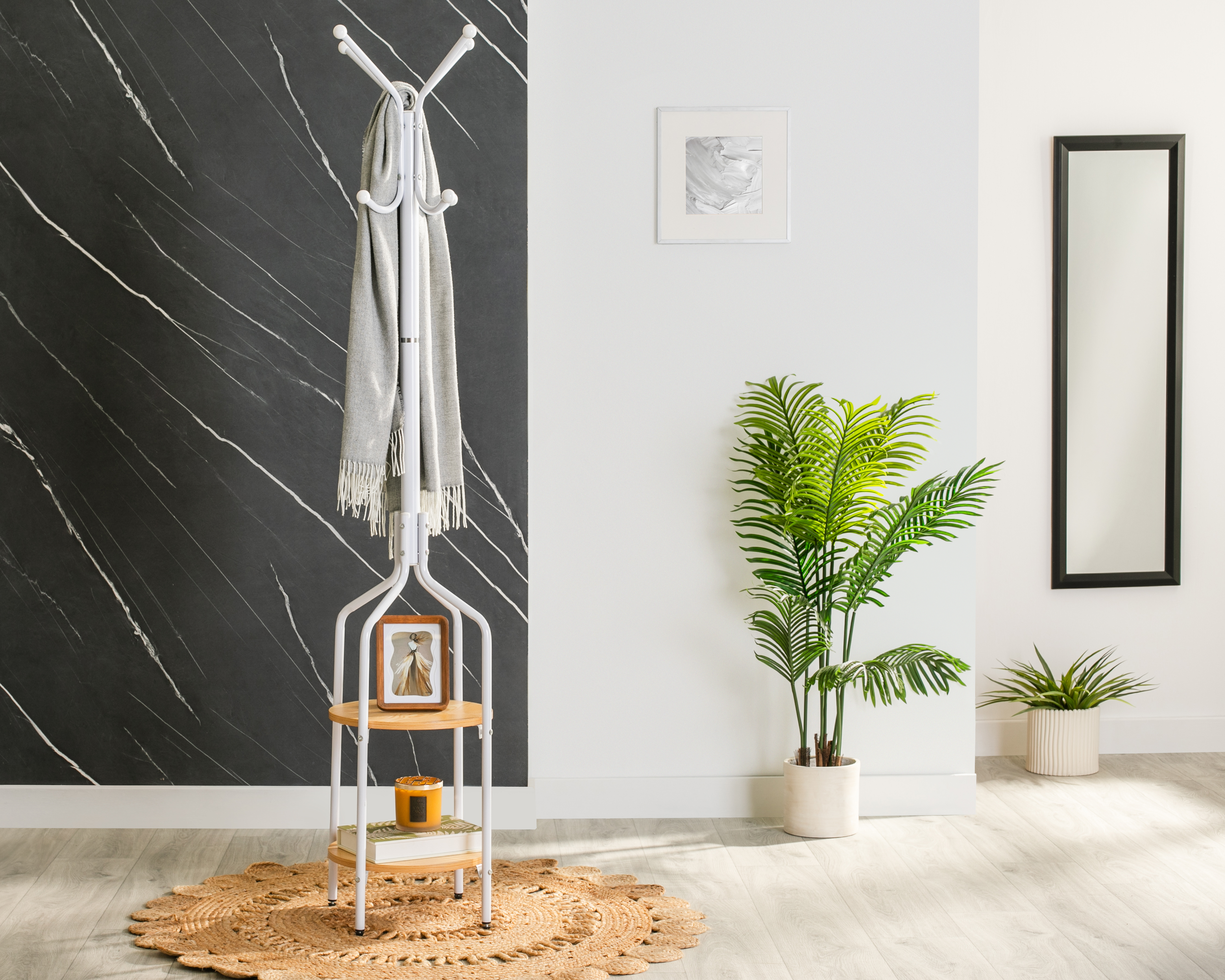 Perchero de Metal Starhaus Blanco