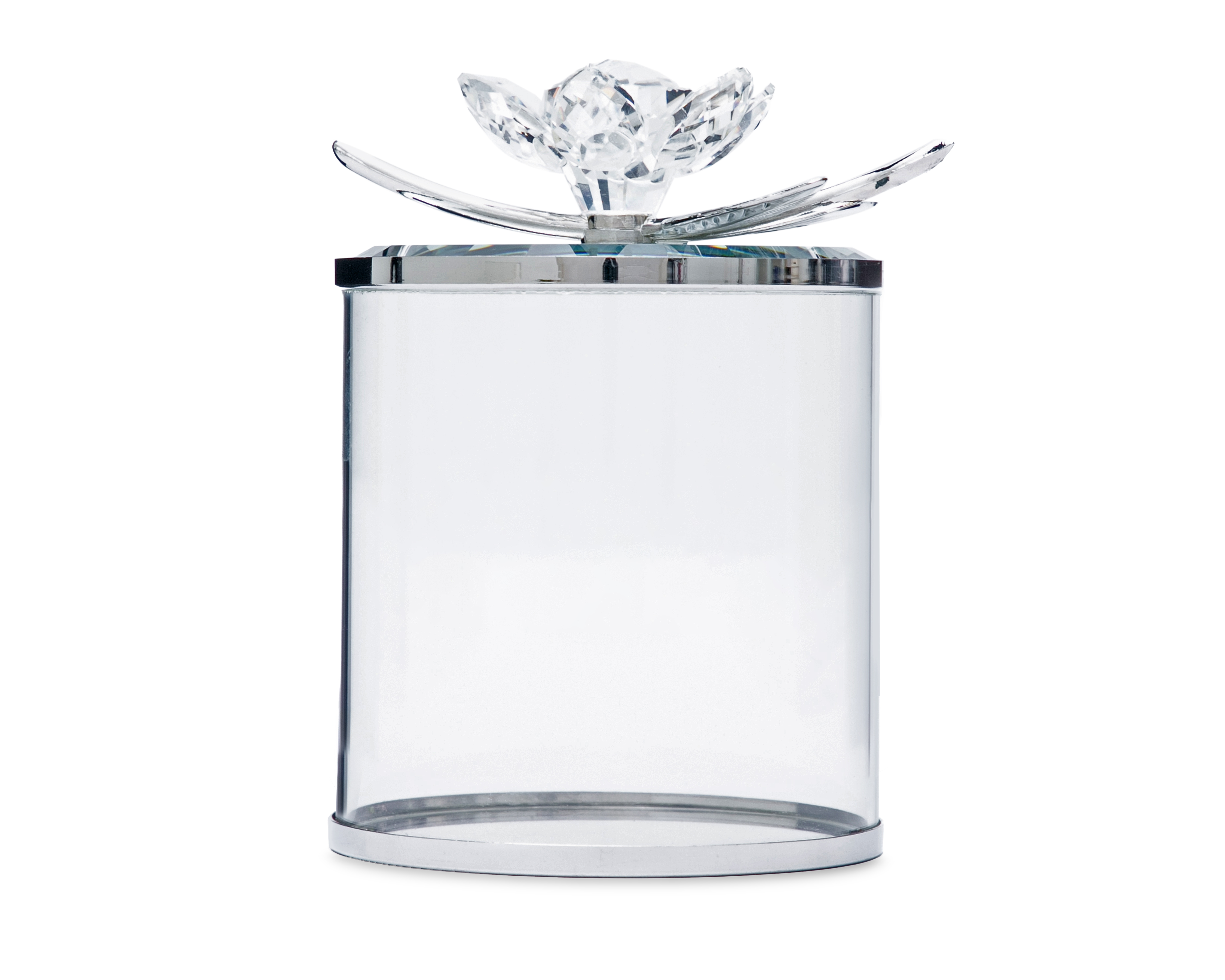 Foto 2 pulgar | Foto 1 | Joyero de Vidrio Starhaus Transparente