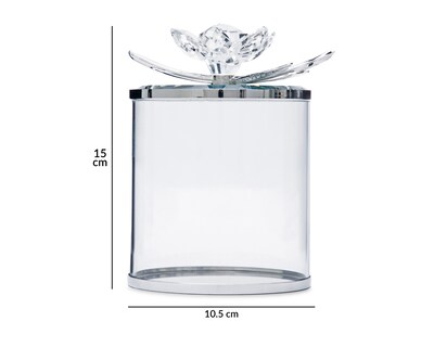 Foto 5 | Foto 5 | Joyero de Vidrio Starhaus Transparente