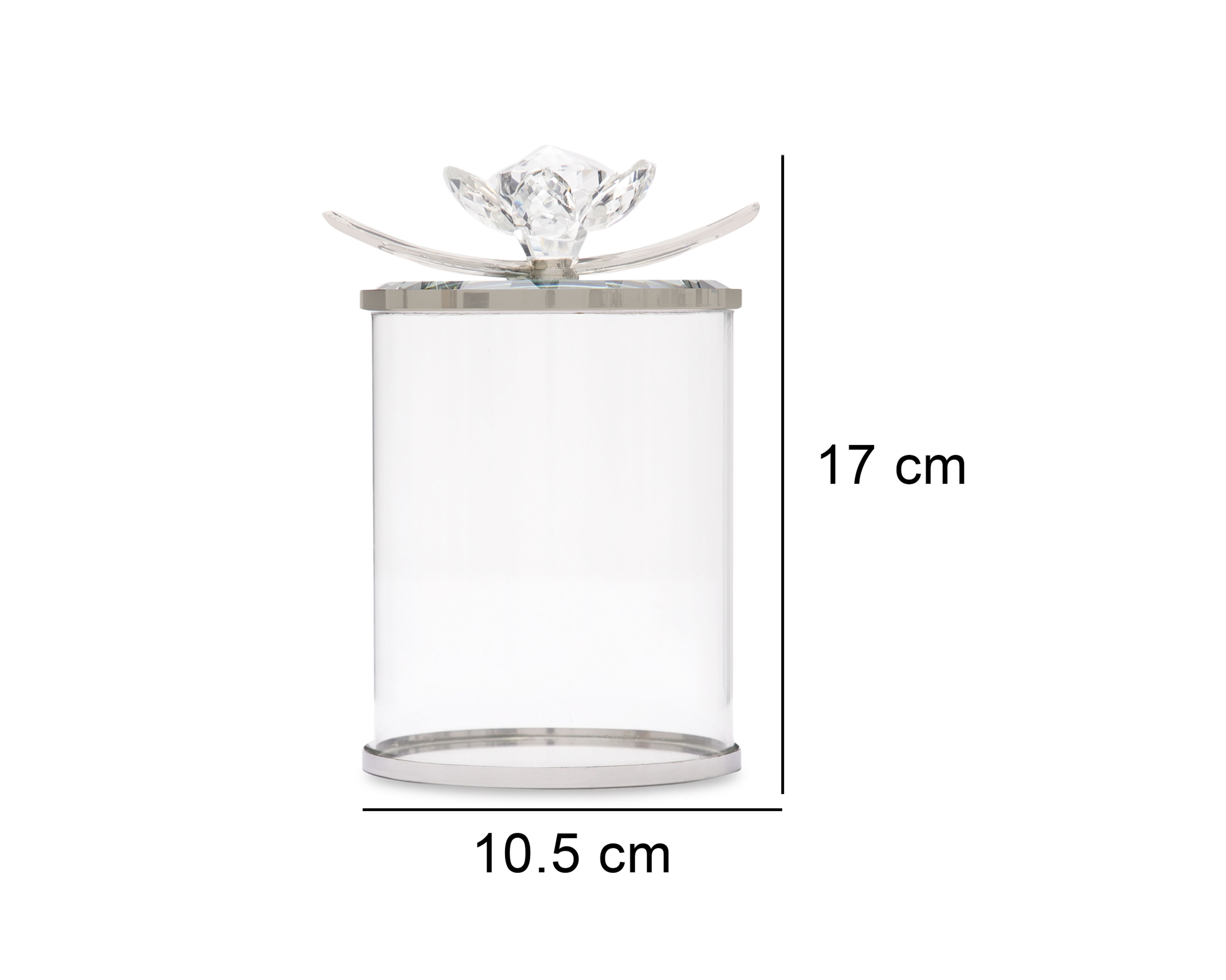 Foto 5 | Foto 5 | Joyero de Vidrio Starhaus Transparente