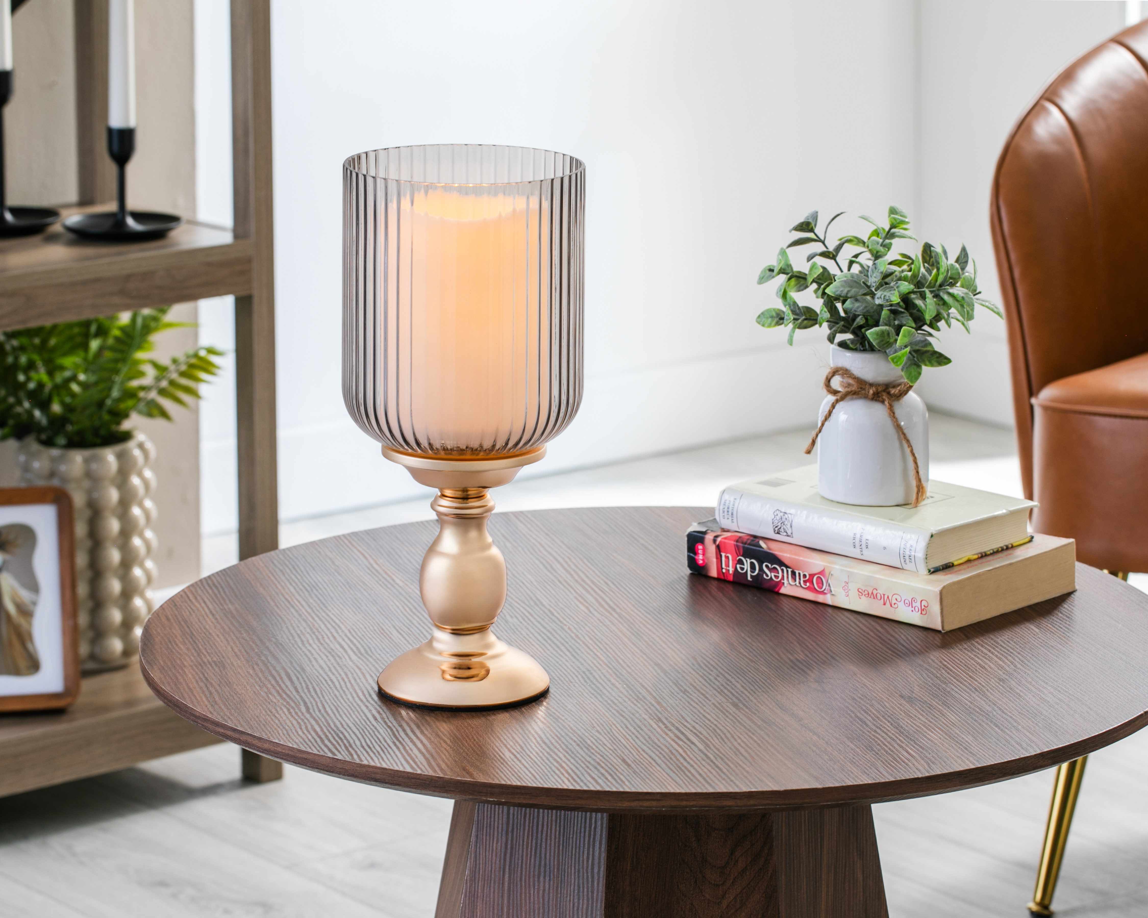 Foto 5 | Foto 5 | Candelabro Decorativo Max de Vidrio