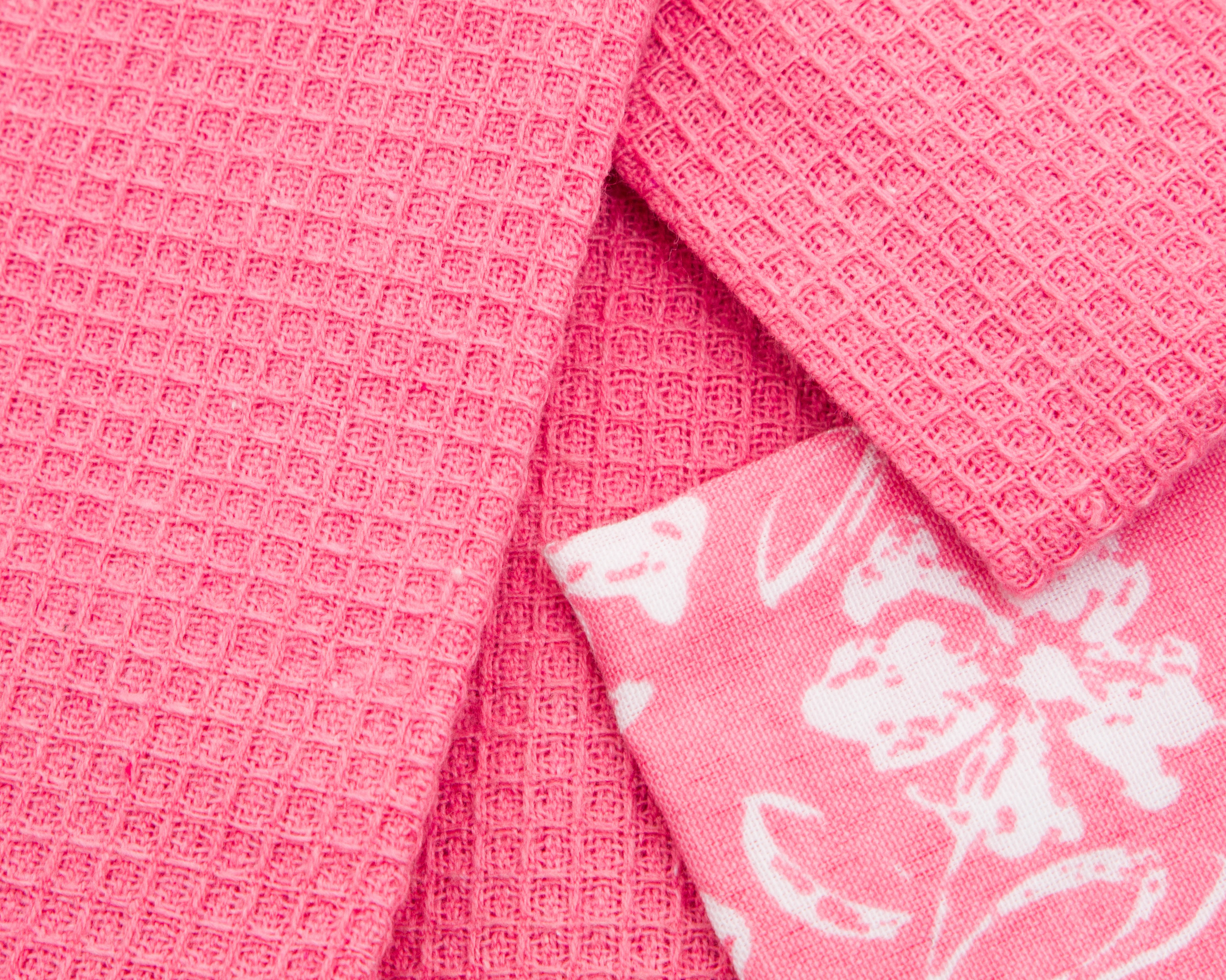 Foto 4 pulgar | Foto 3 | Toalla de Cocina Marine Rosa 3 Piezas