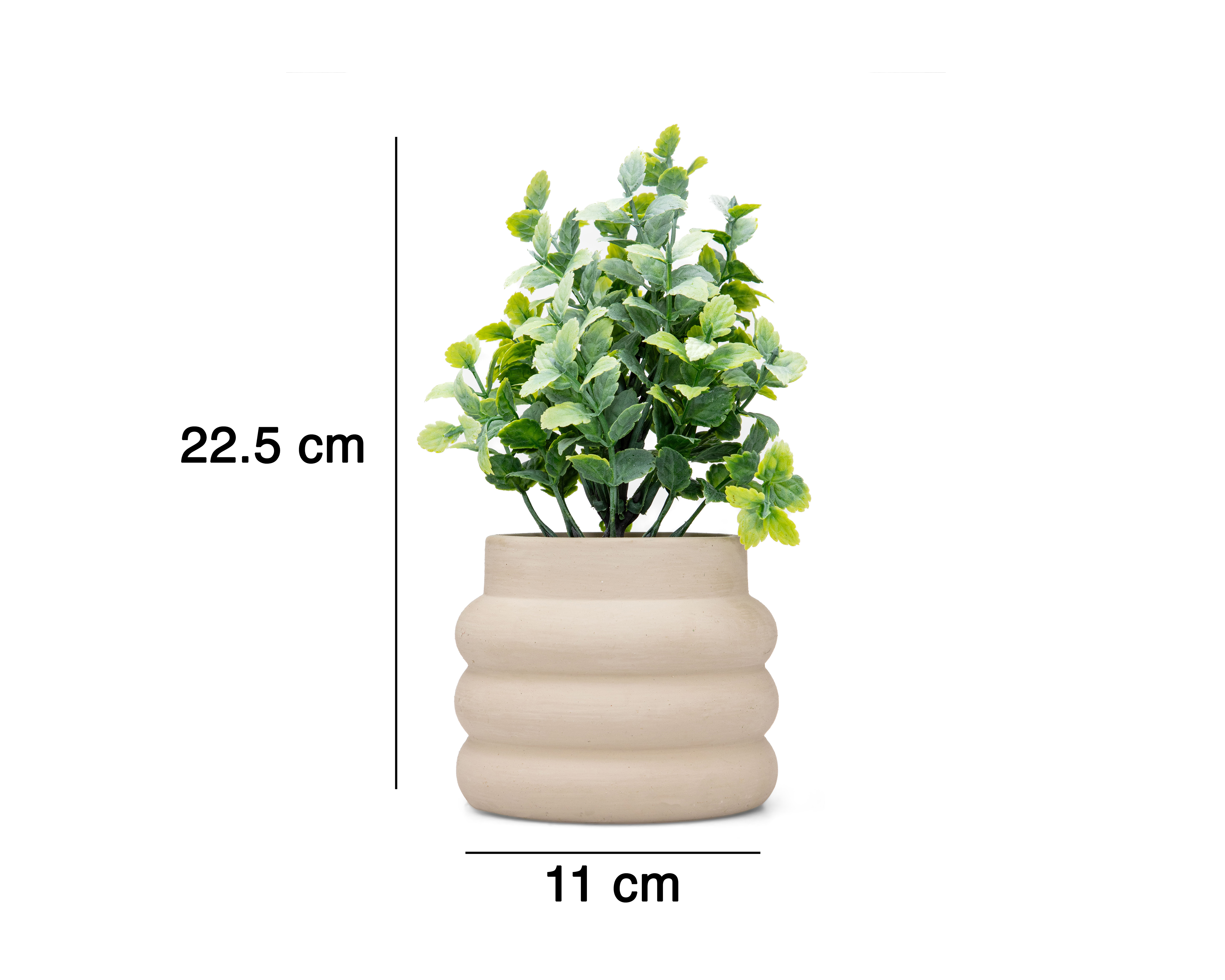 Foto 6 pulgar | Foto 5 | Planta Artificial con Maceta Starhaus 22.5 cm