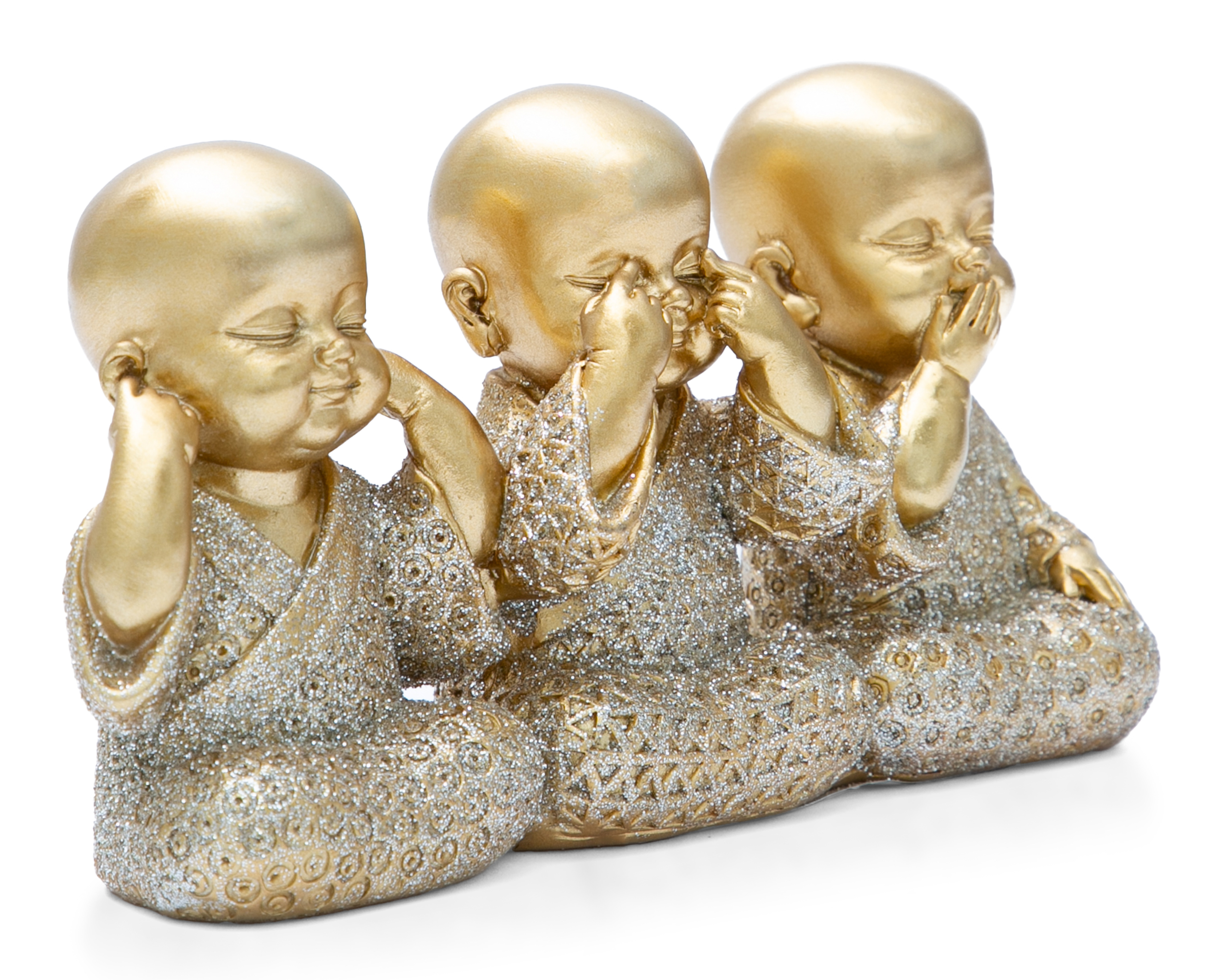 Foto 3 pulgar | Foto 2 | Escultura de Budas Ramaah de Poliresina