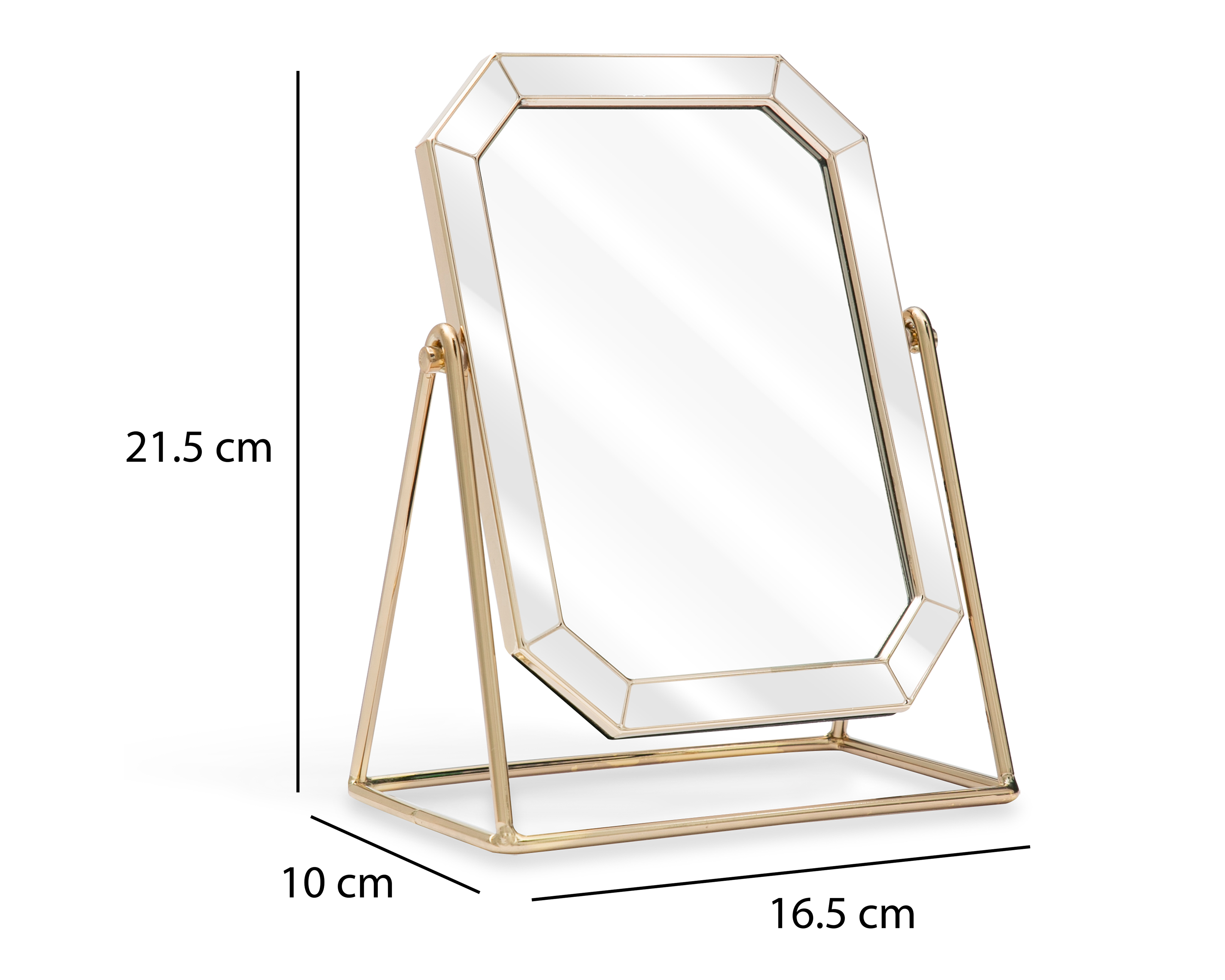 Foto 5 | Foto 5 | Espejo Rectangular Rance 16.5 x 21.5 cm
