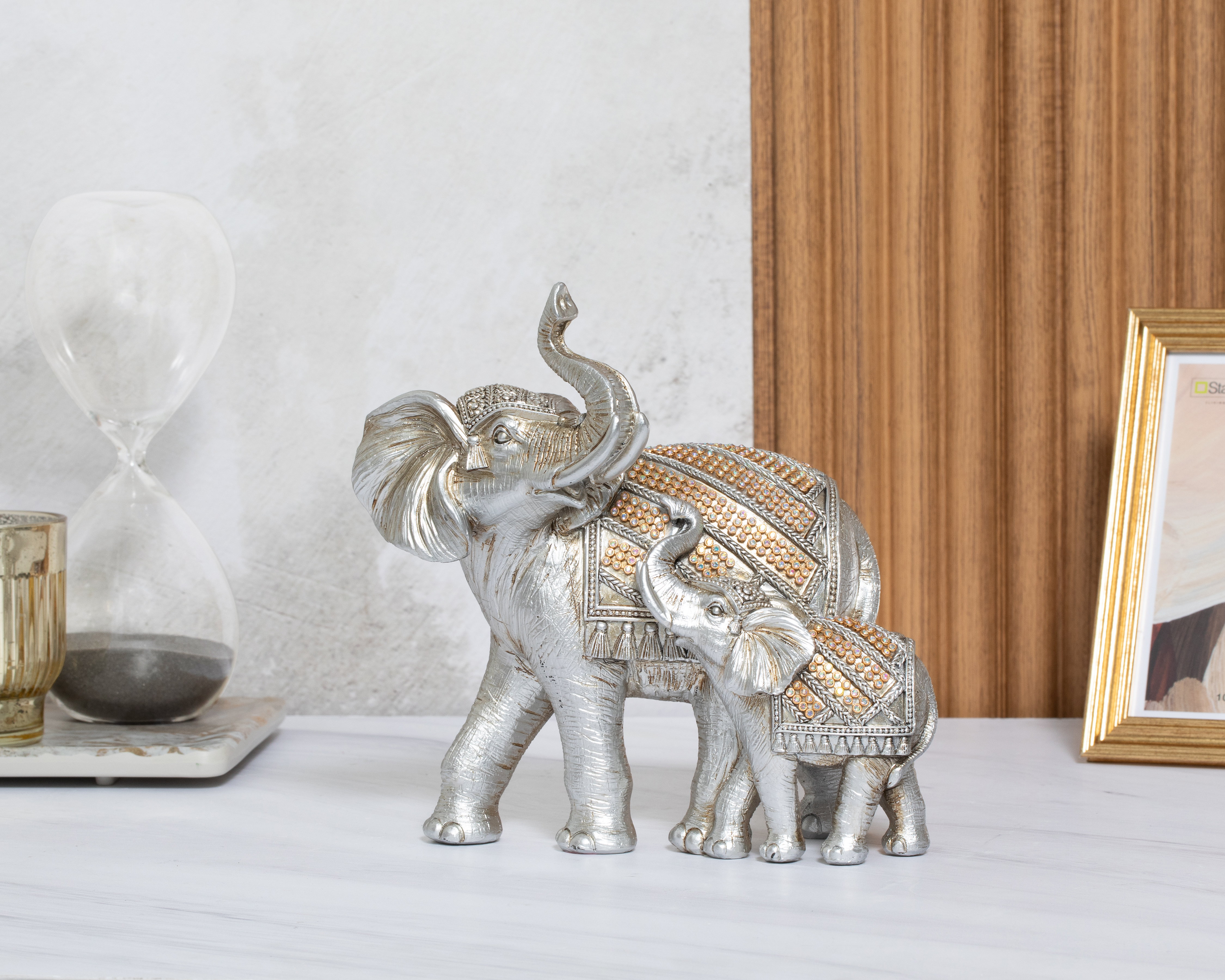 Foto 6 pulgar | Foto 5 | Escultura de Elefante Ranell de Poliresina