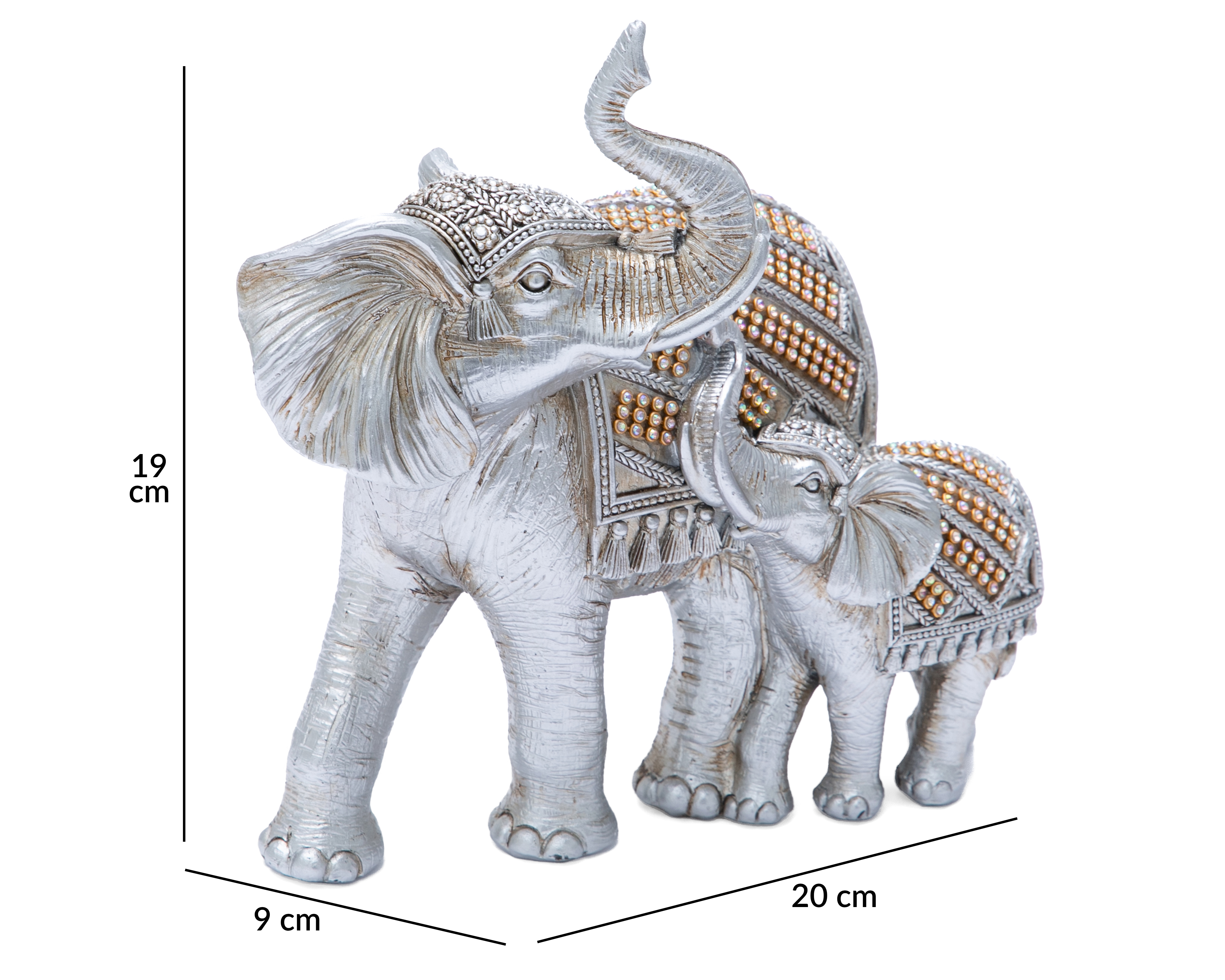 Foto 6 | Foto 6 | Escultura de Elefante Ranell de Poliresina