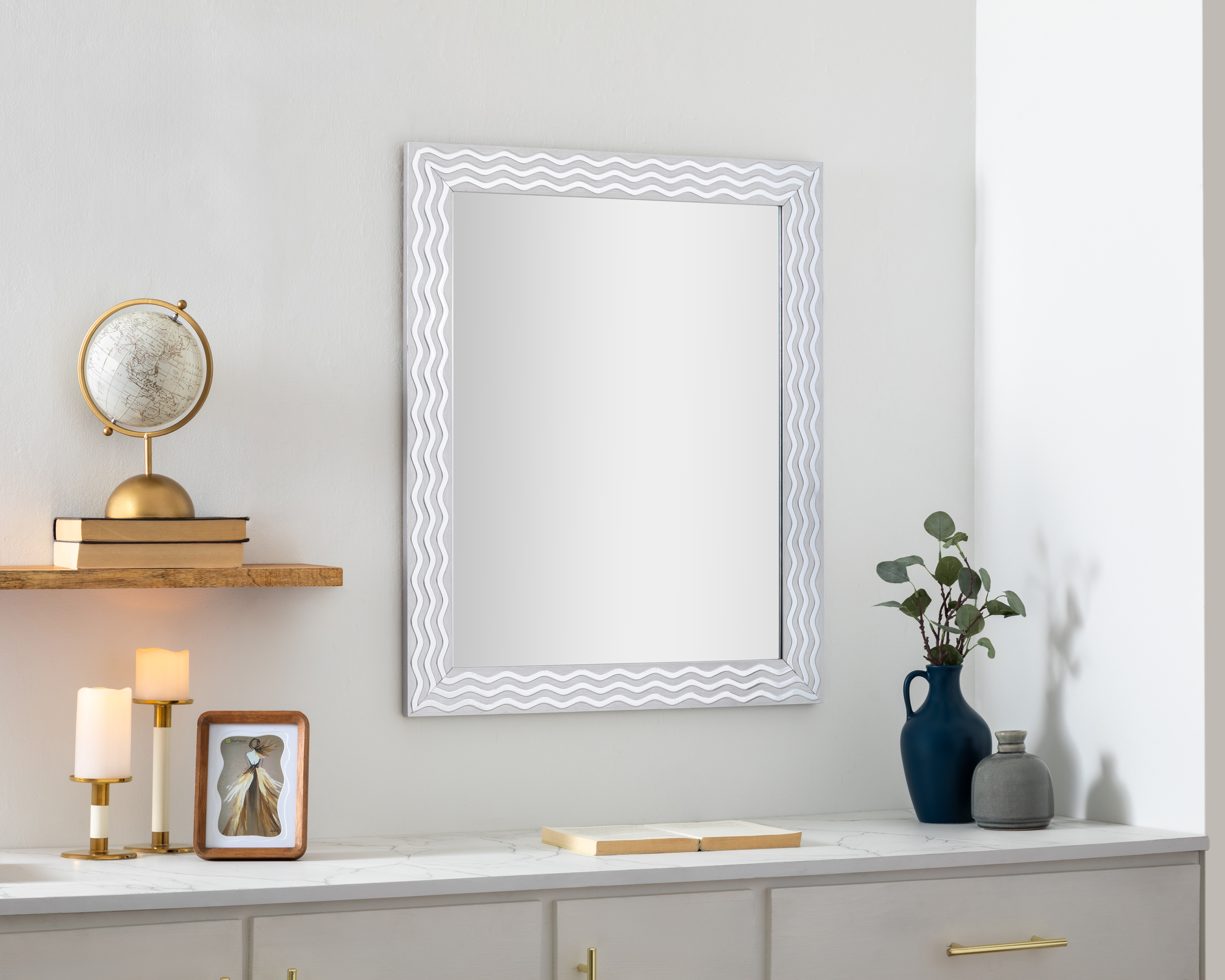 Foto 1 | Foto 1 | Espejo Rectangular Afagano 68.5 x 83 cm