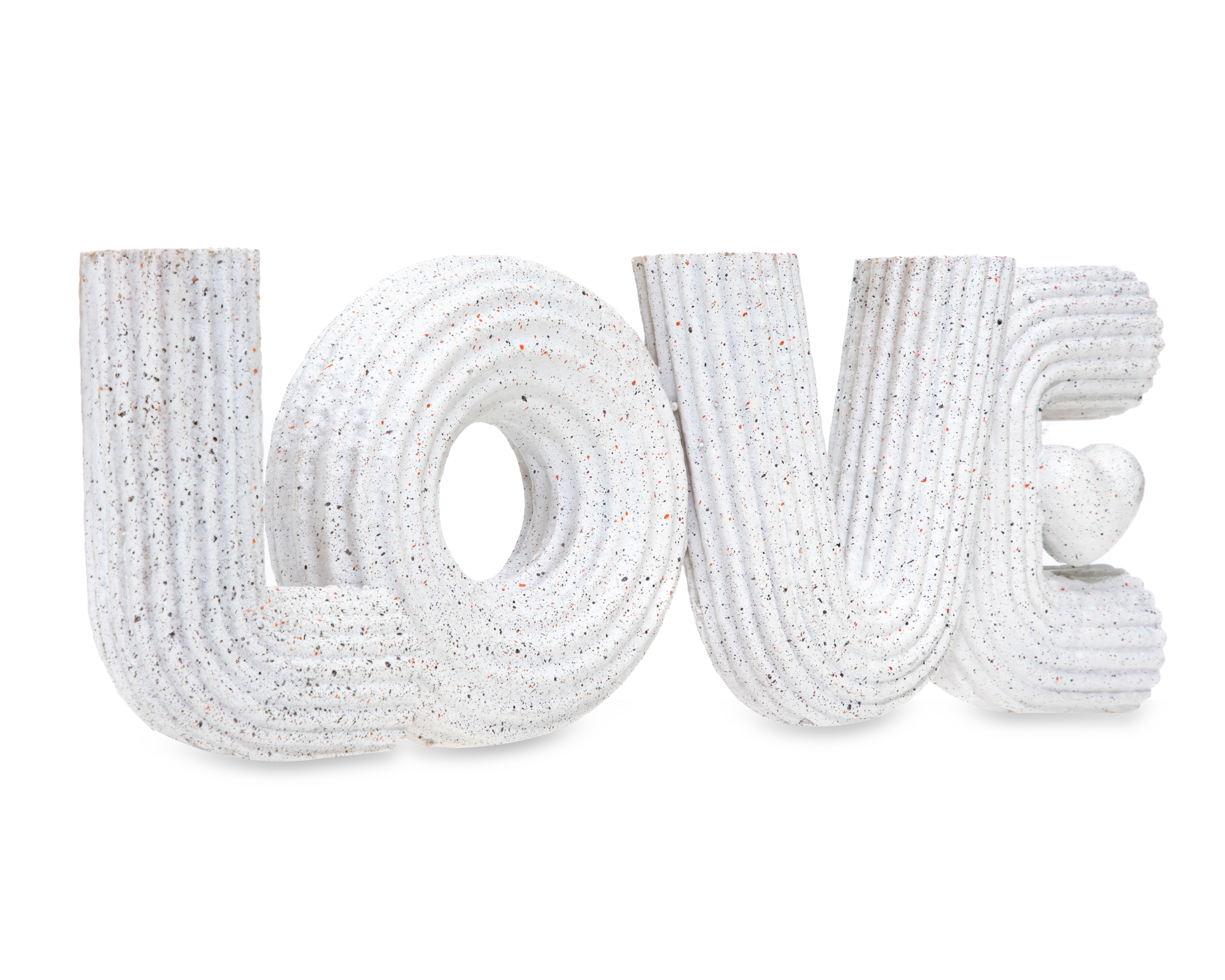 Escultura Letras Love C de Resina
