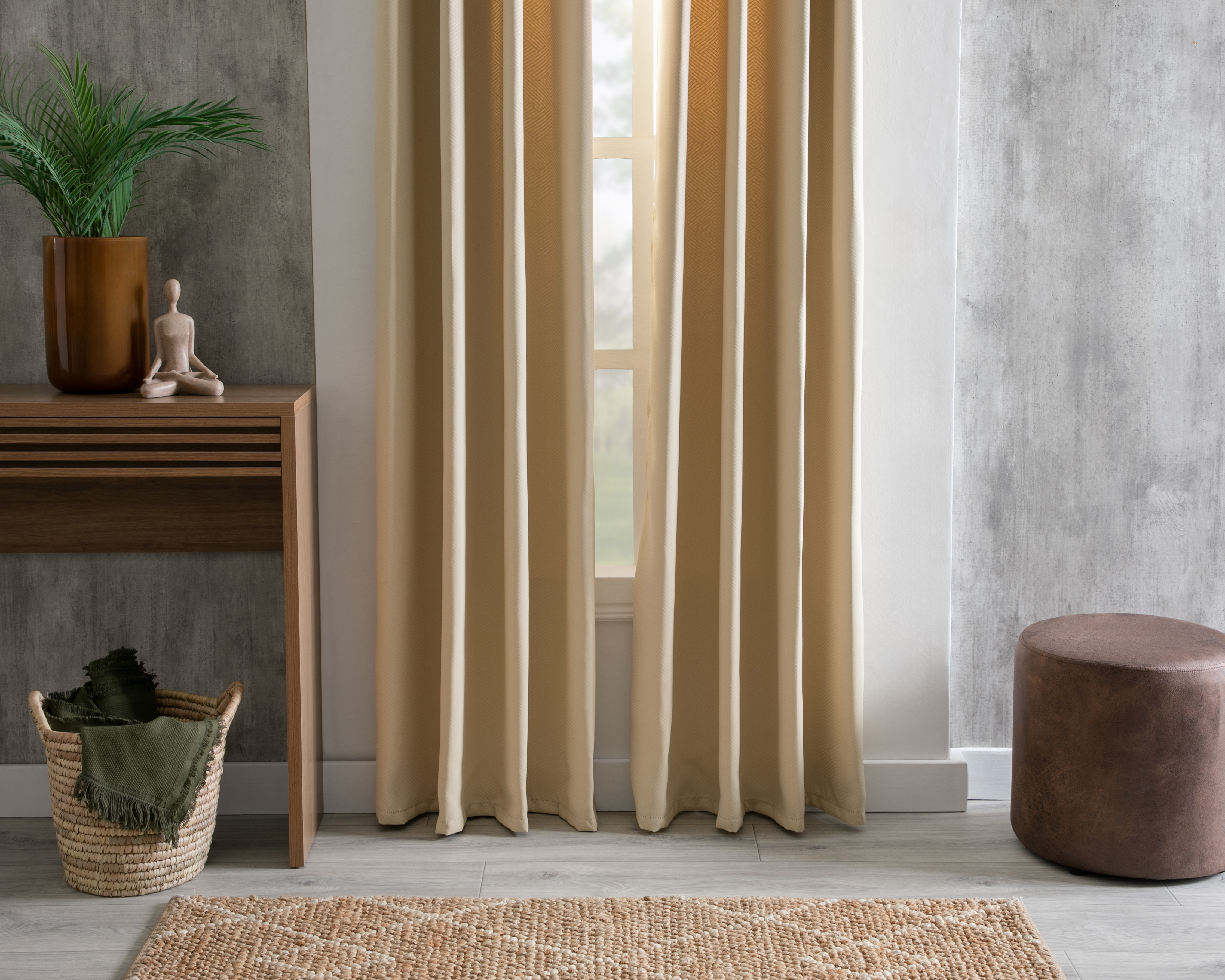 Foto 1 | Foto 1 | Cortina Melo 137 x 225 cm Beige