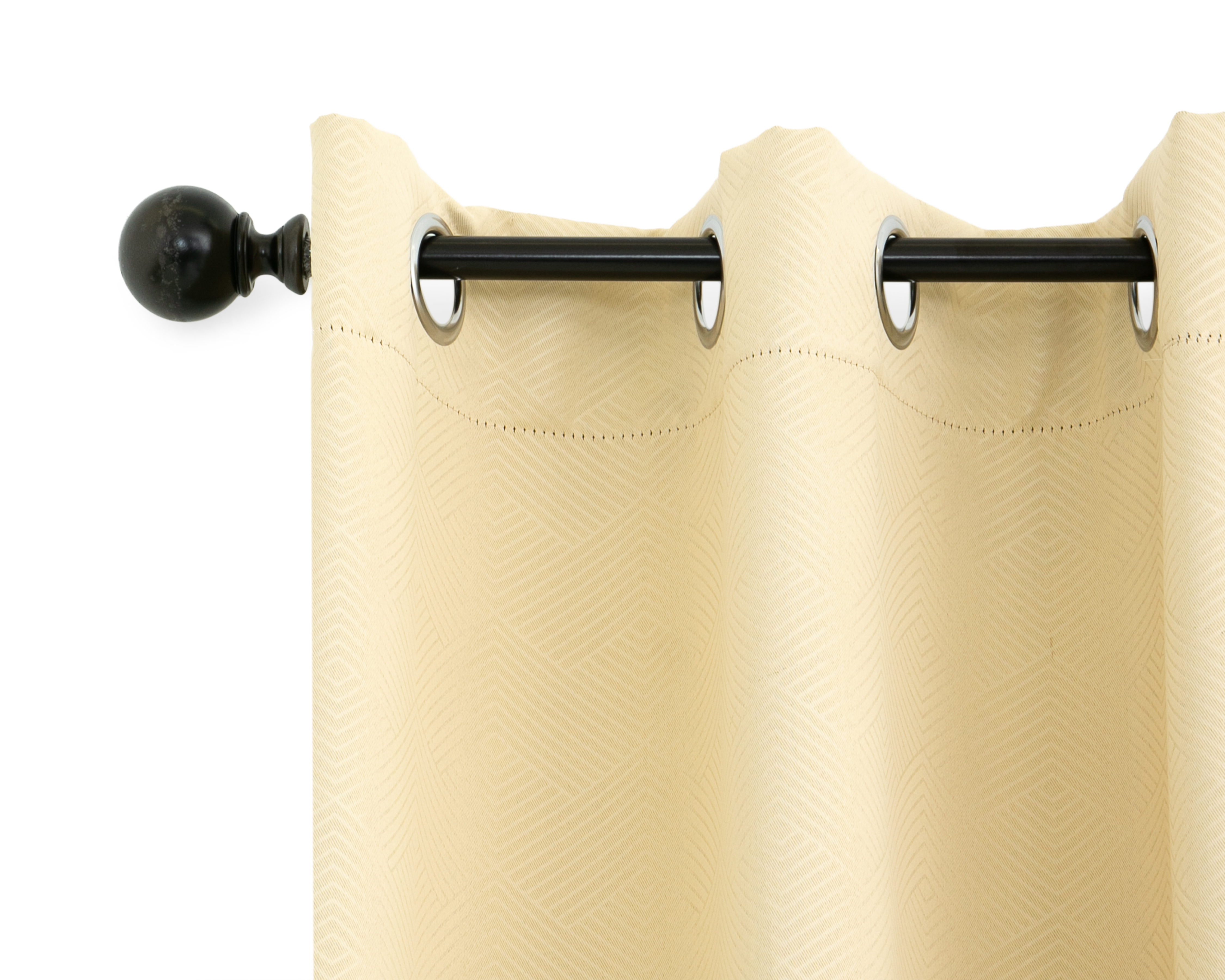 Foto 4 pulgar | Foto 3 | Cortina Melo 137 x 225 cm Beige