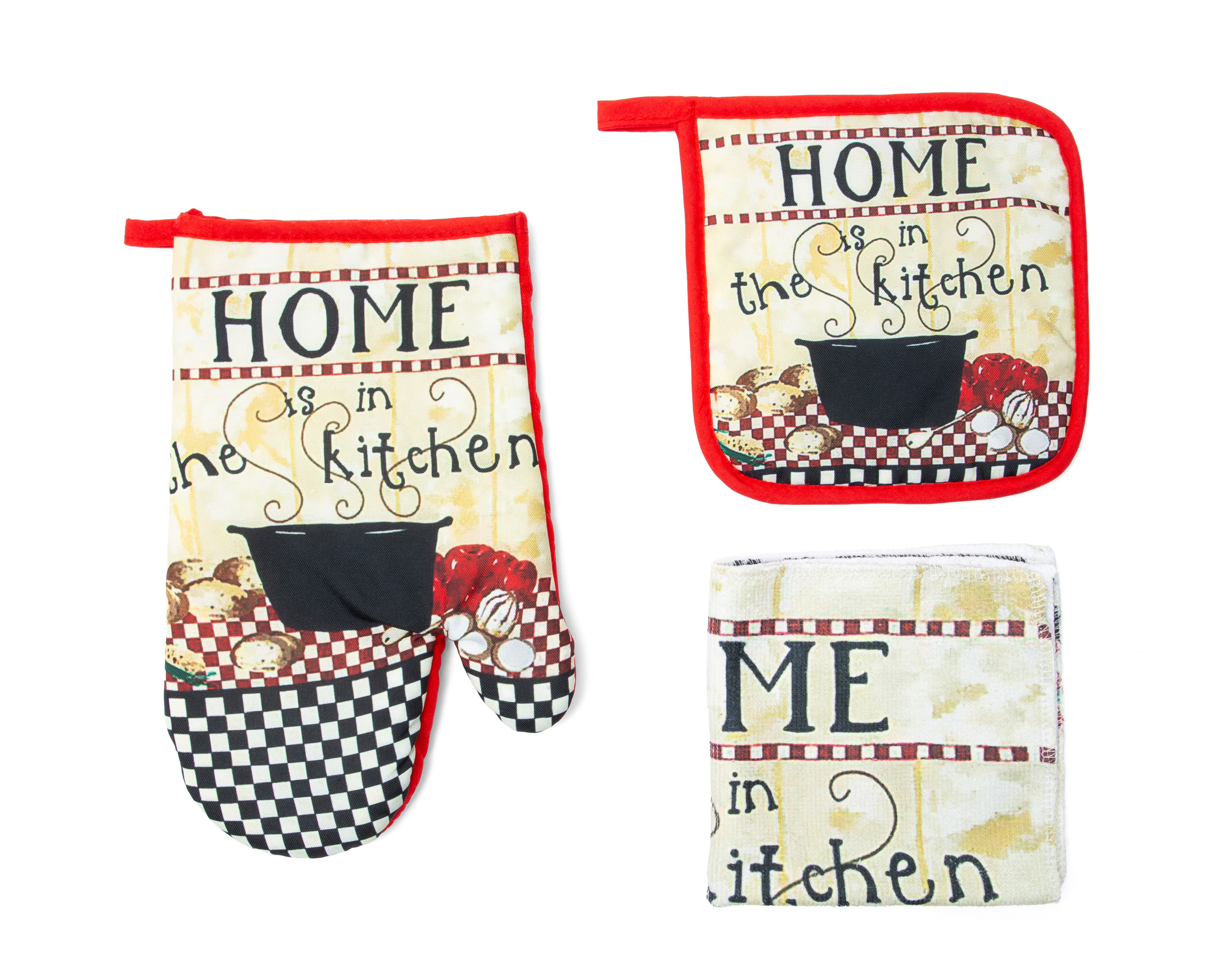 Foto 1 | Foto 1 | Guante de Cocina con Protector y Toalla Starhaus