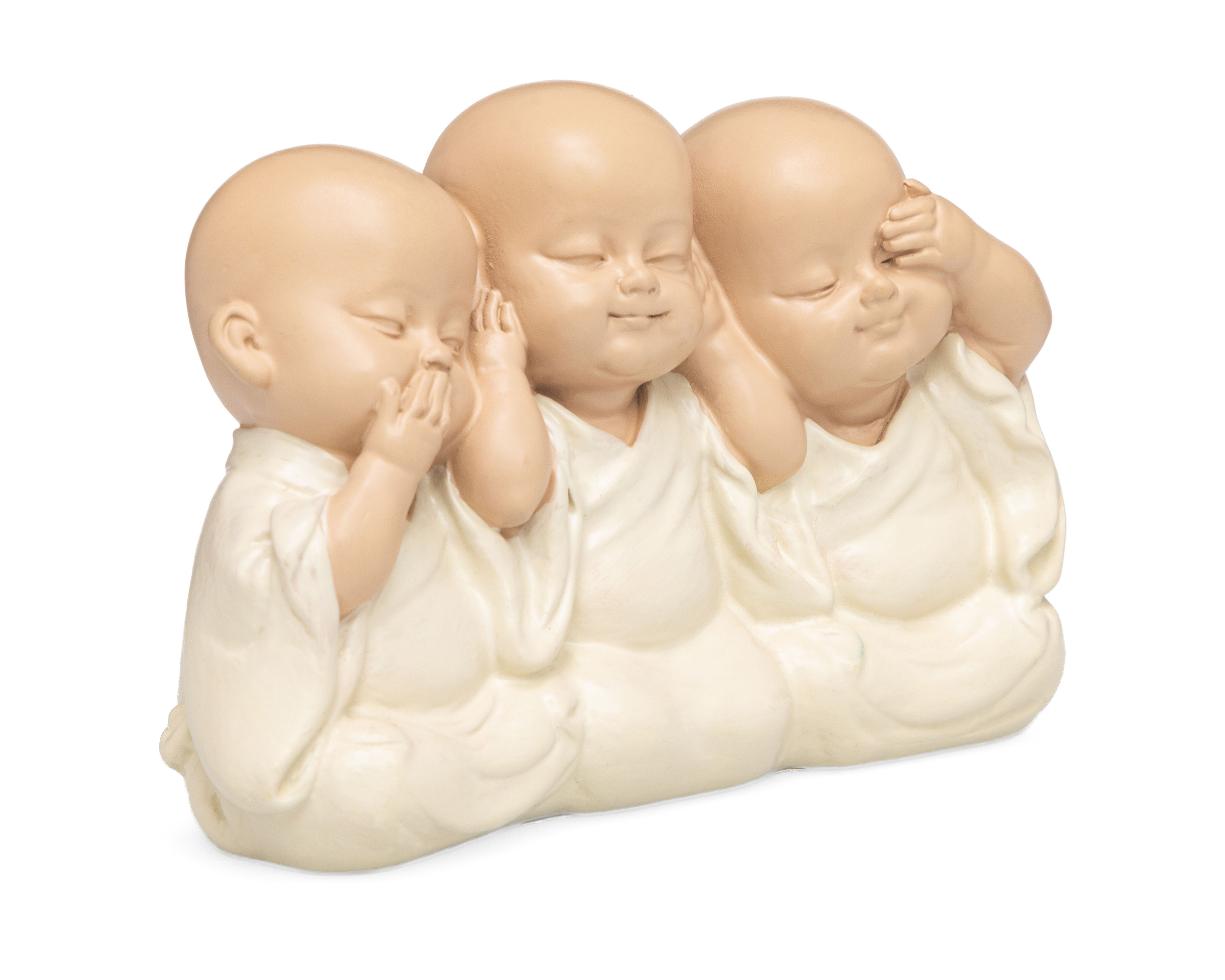 Foto 2 | Foto 2 | Escultura de Monjes Budistas Rajani de Cerámica