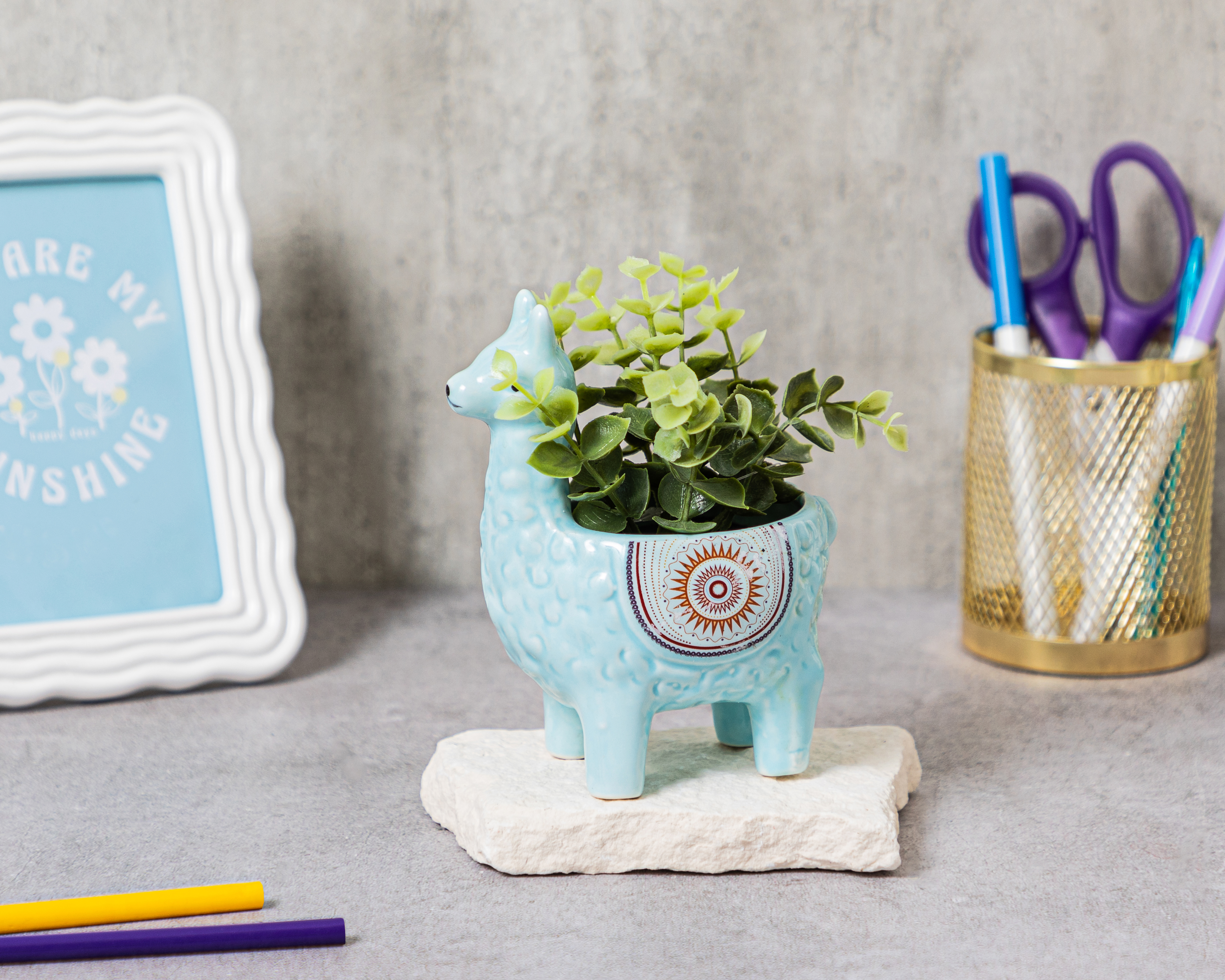 Foto 5 | Foto 5 | Planta Artificial con Maceta Starhaus 14.5 cm