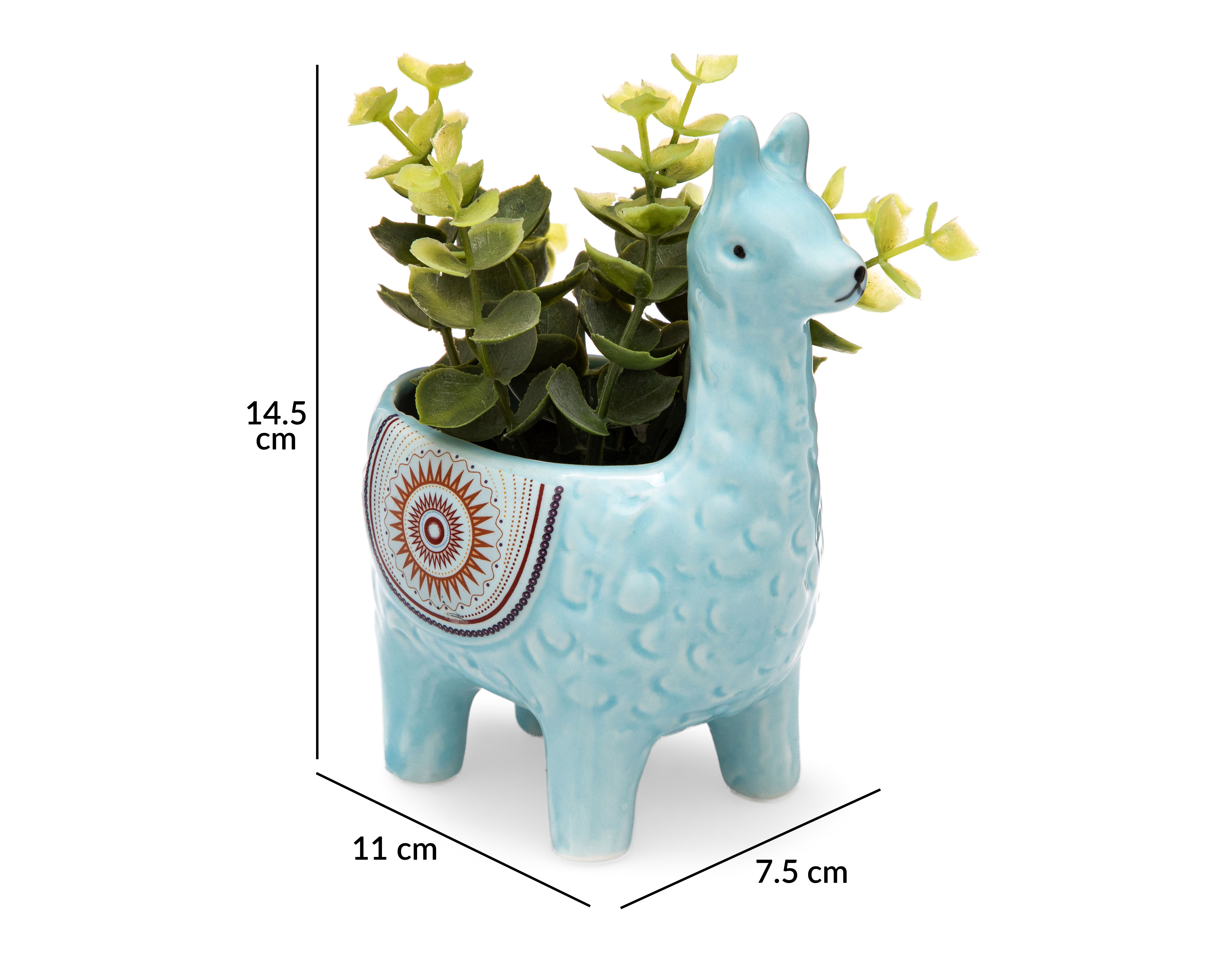 Foto 7 pulgar | Foto 6 | Planta Artificial con Maceta Starhaus 14.5 cm