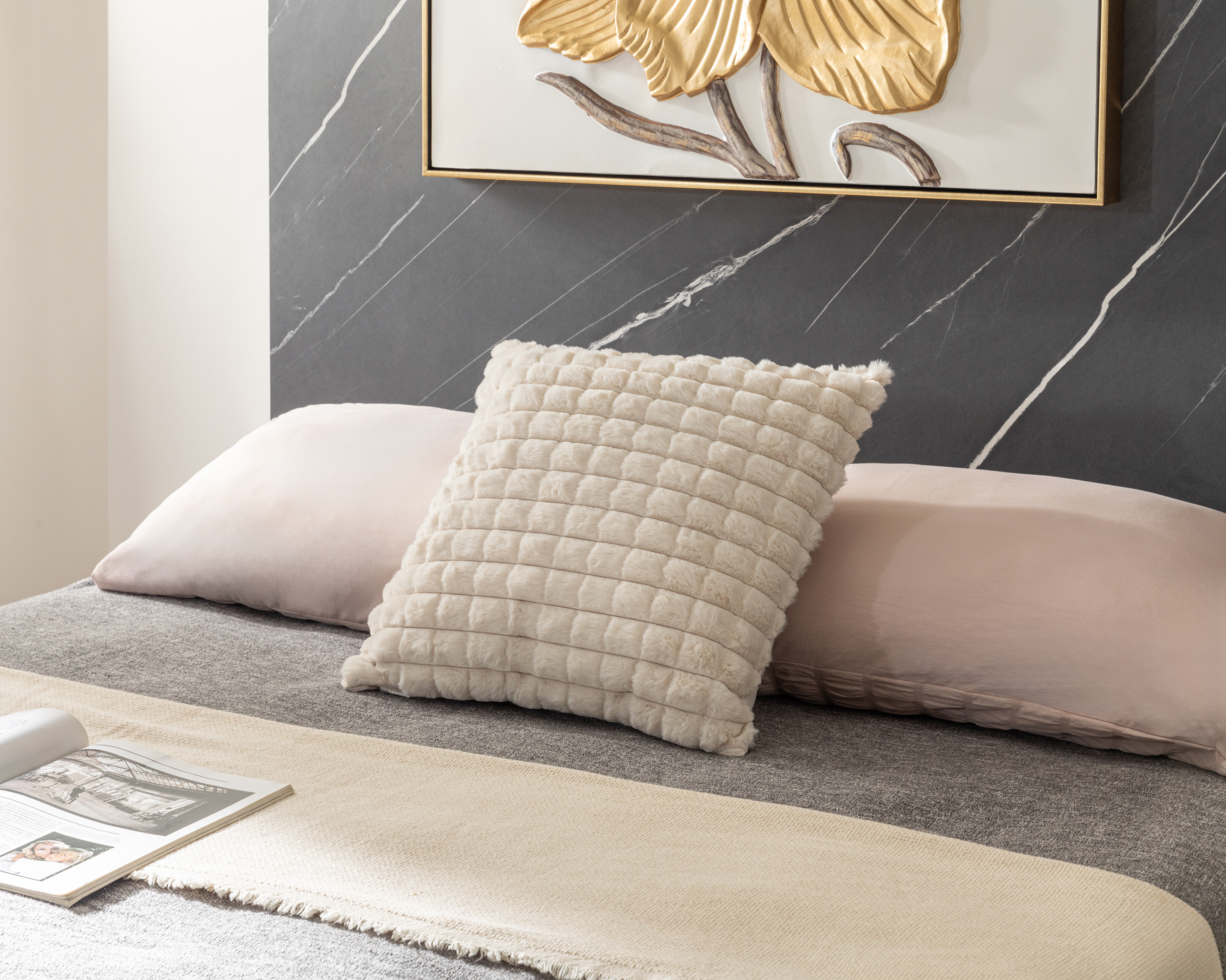 Foto 5 | Foto 5 | Cojín Decorativo Crema