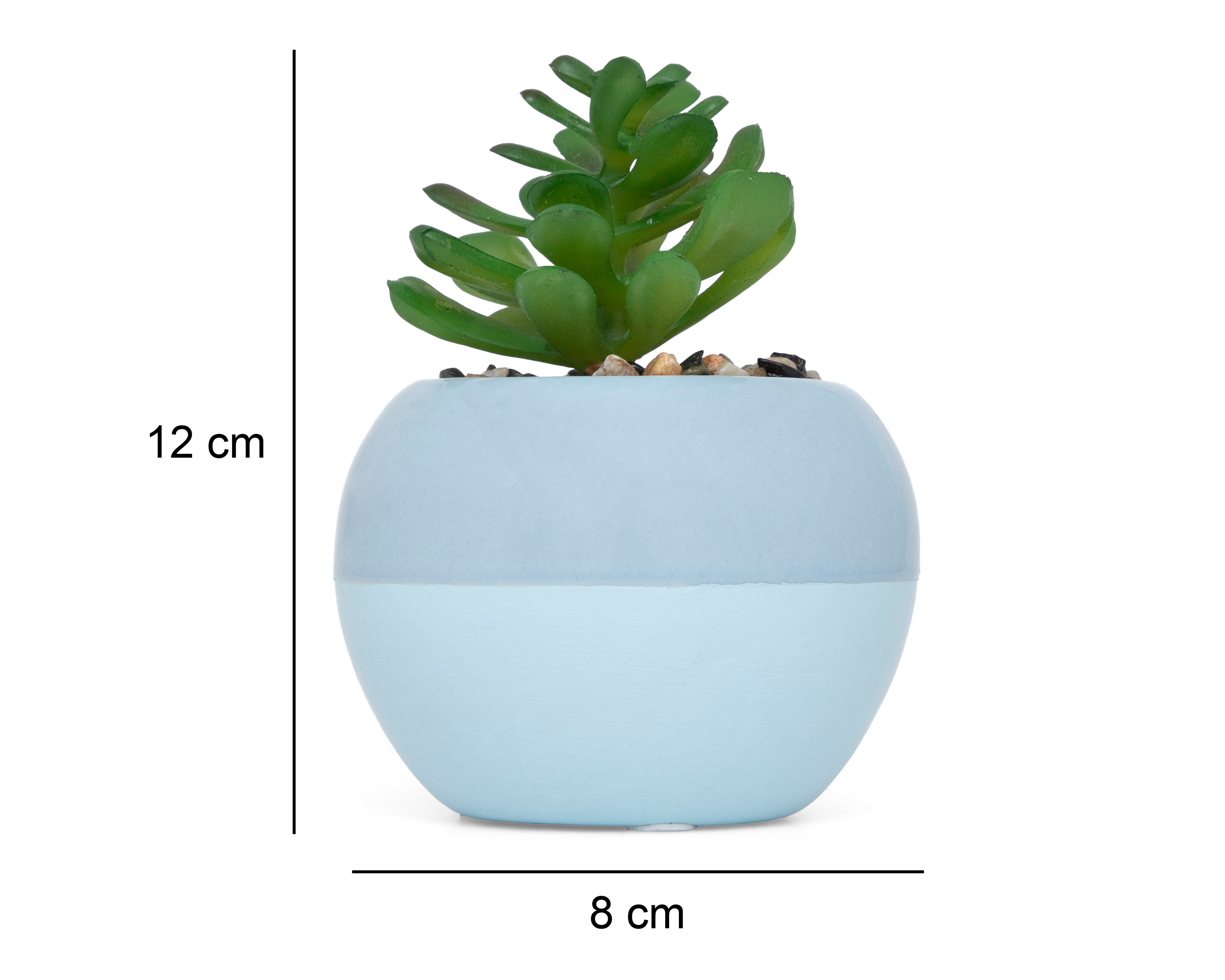 Foto 5 | Foto 5 | Suculenta Artificial con Maceta Starhaus 12 cm