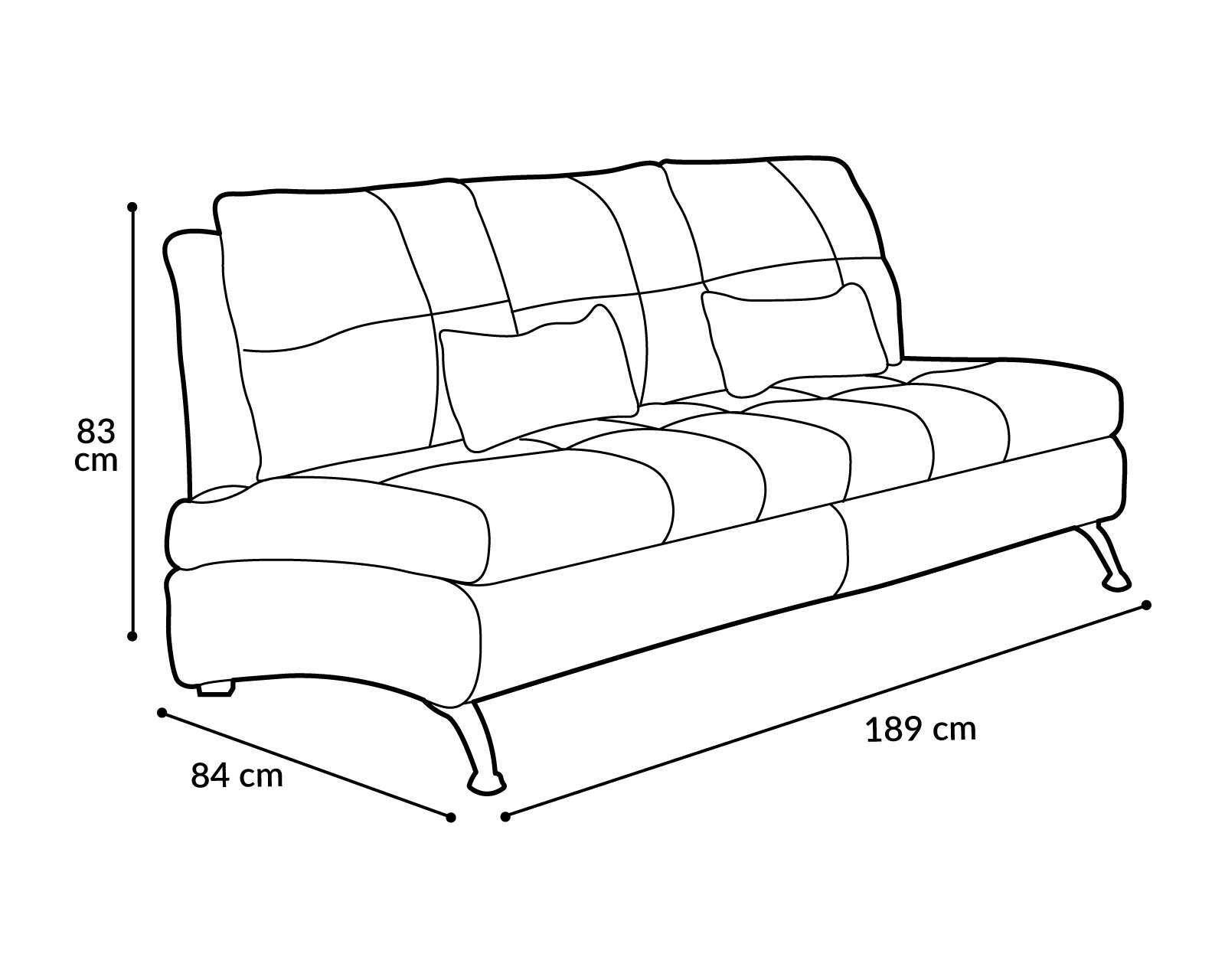 Foto 8 pulgar | Foto 7 | Sofá New York Contemporáneo