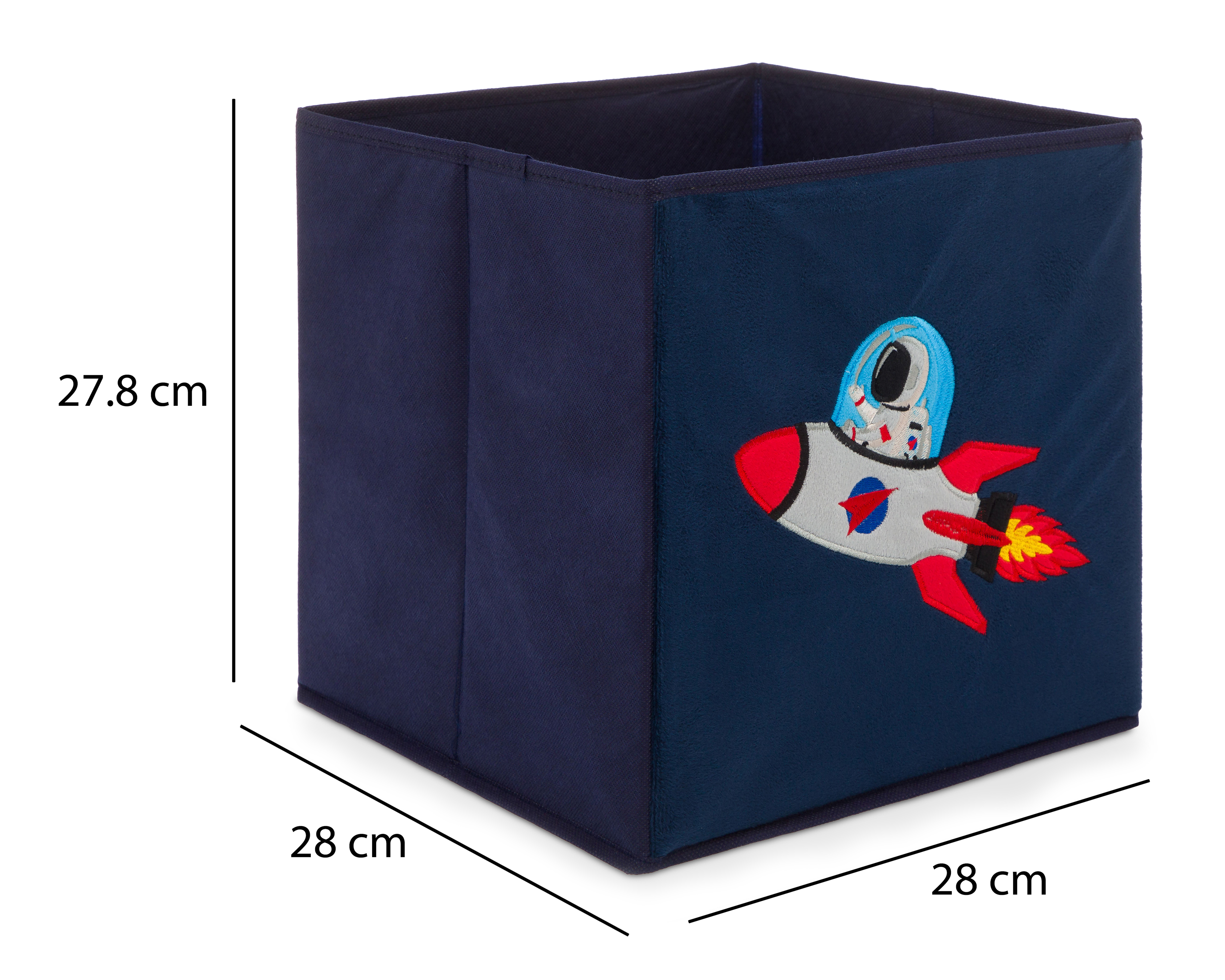 Foto 8 pulgar | Foto 7 | Caja de Almacenamiento de Tela Starhaus Rocket Estampada