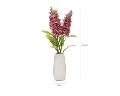 Foto 5 | Foto 5 | Jacinta Artificial con Florero Starhaus 58 cm