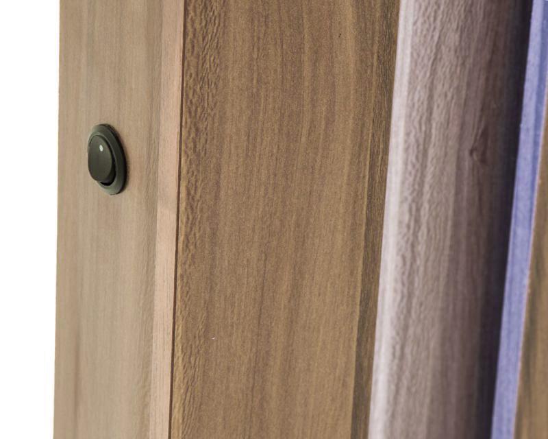 Foto 6 pulgar | Foto 5 | Cabecera Diana King Size Nuez con Luz LED