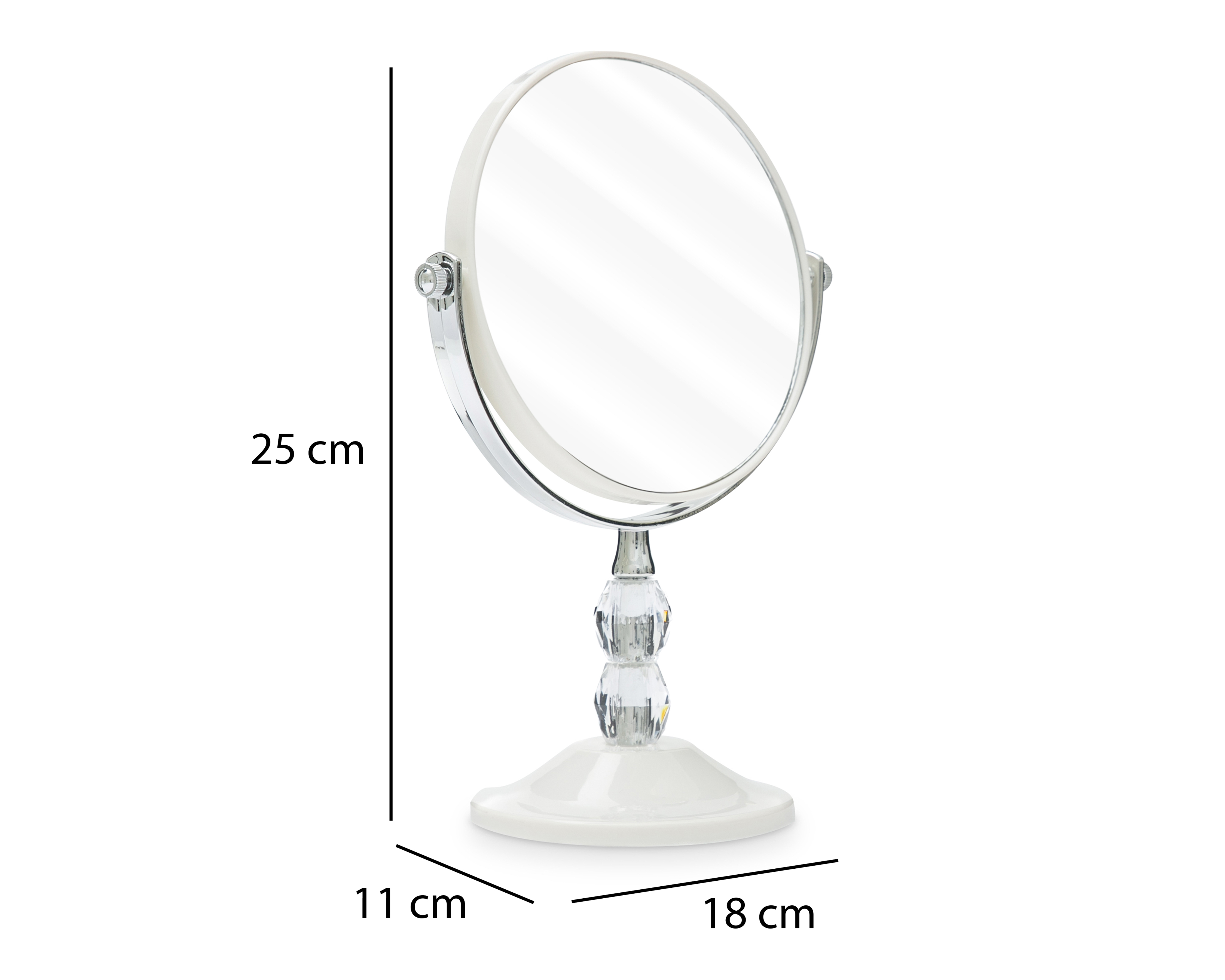 Foto 6 | Foto 6 | Espejo Redondo Martina 18 x 11 x 25 cm