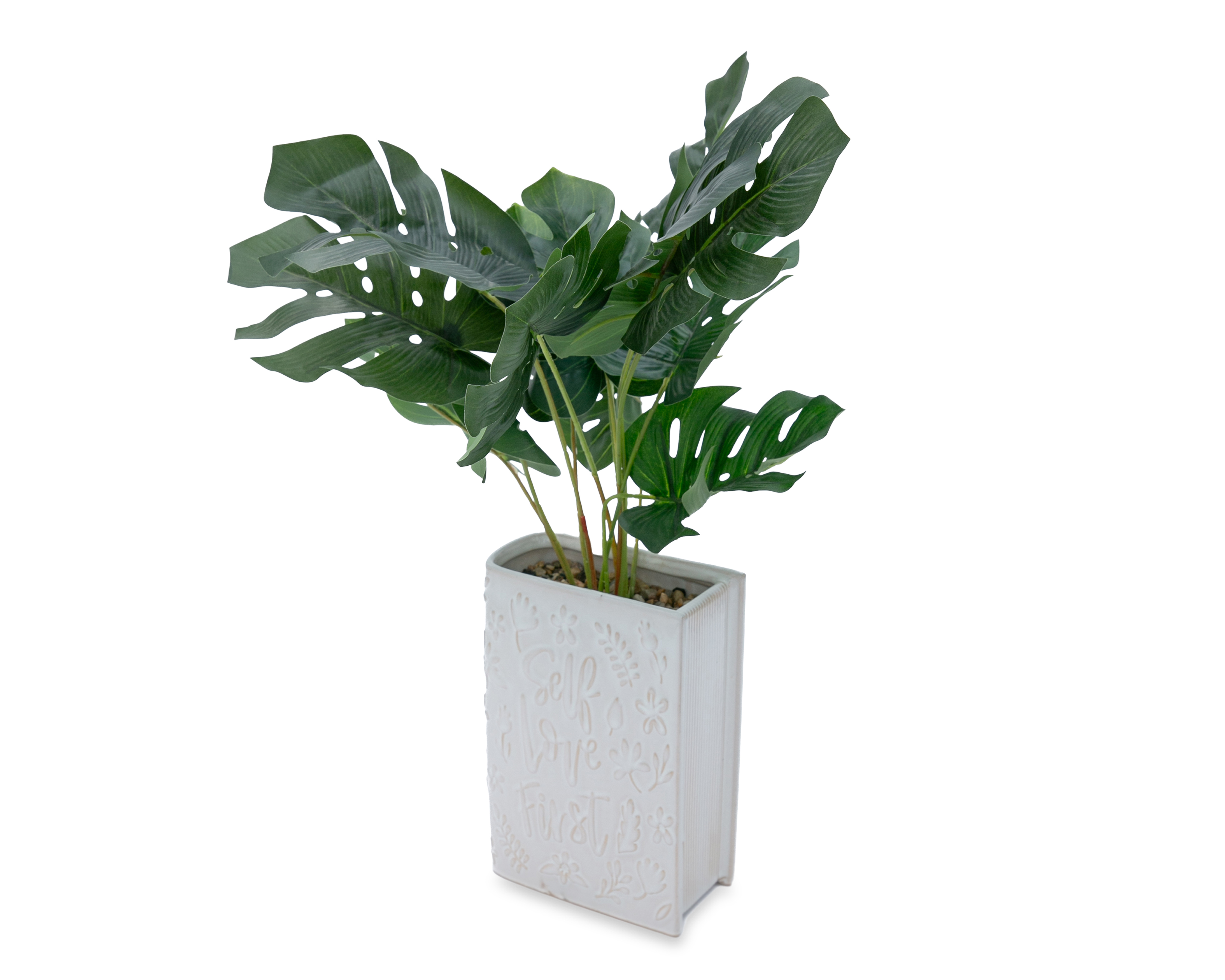 Foto 3 pulgar | Foto 2 | Monstera Artificial con Maceta Starhaus 48 cm
