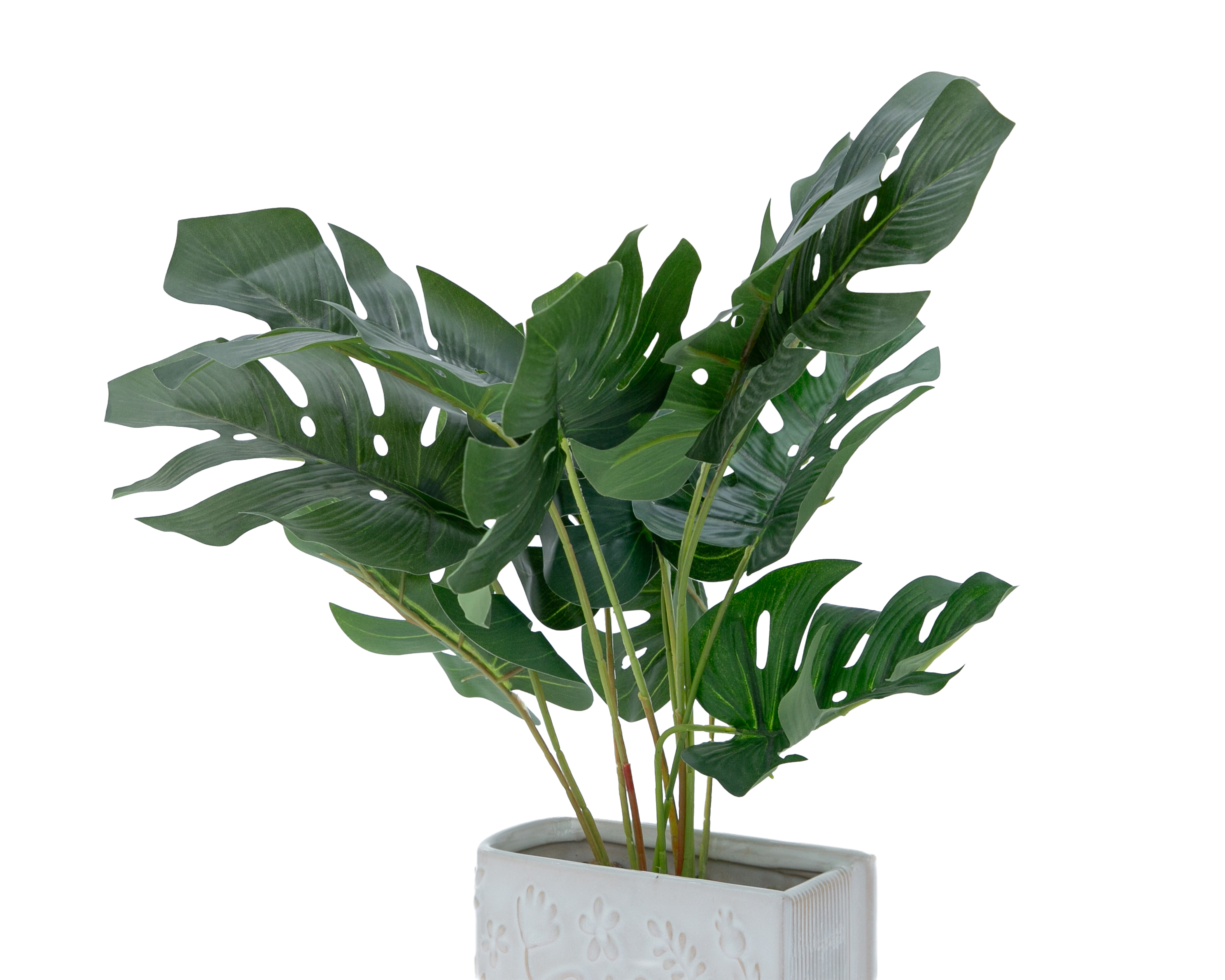 Foto 4 pulgar | Foto 3 | Monstera Artificial con Maceta Starhaus 48 cm