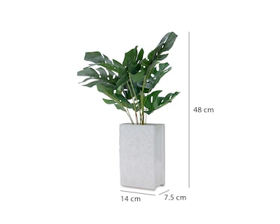 Foto 5 | Foto 5 | Monstera Artificial con Maceta Starhaus 48 cm