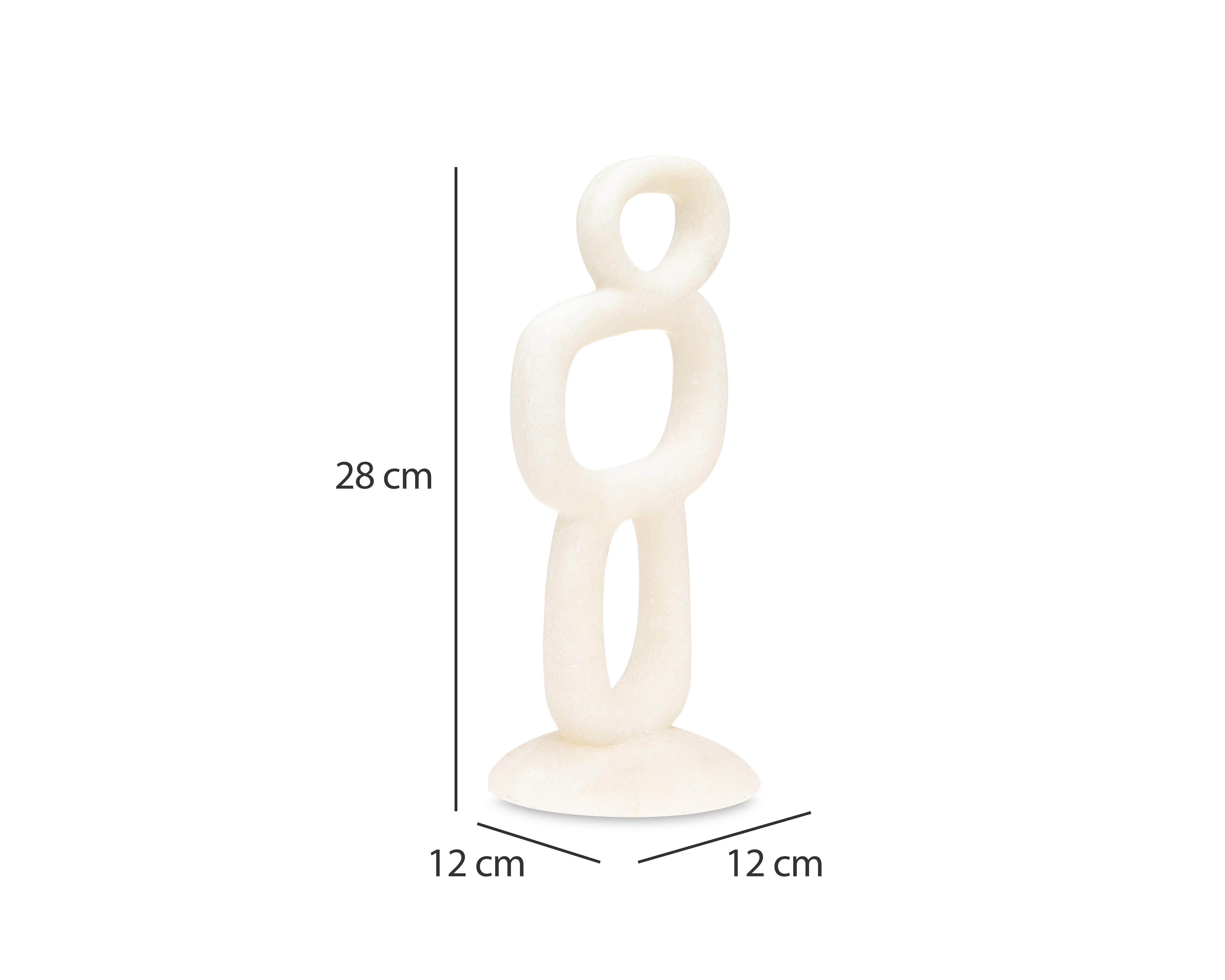 Foto 7 pulgar | Foto 6 | Figura Decorativa Bria de Resina