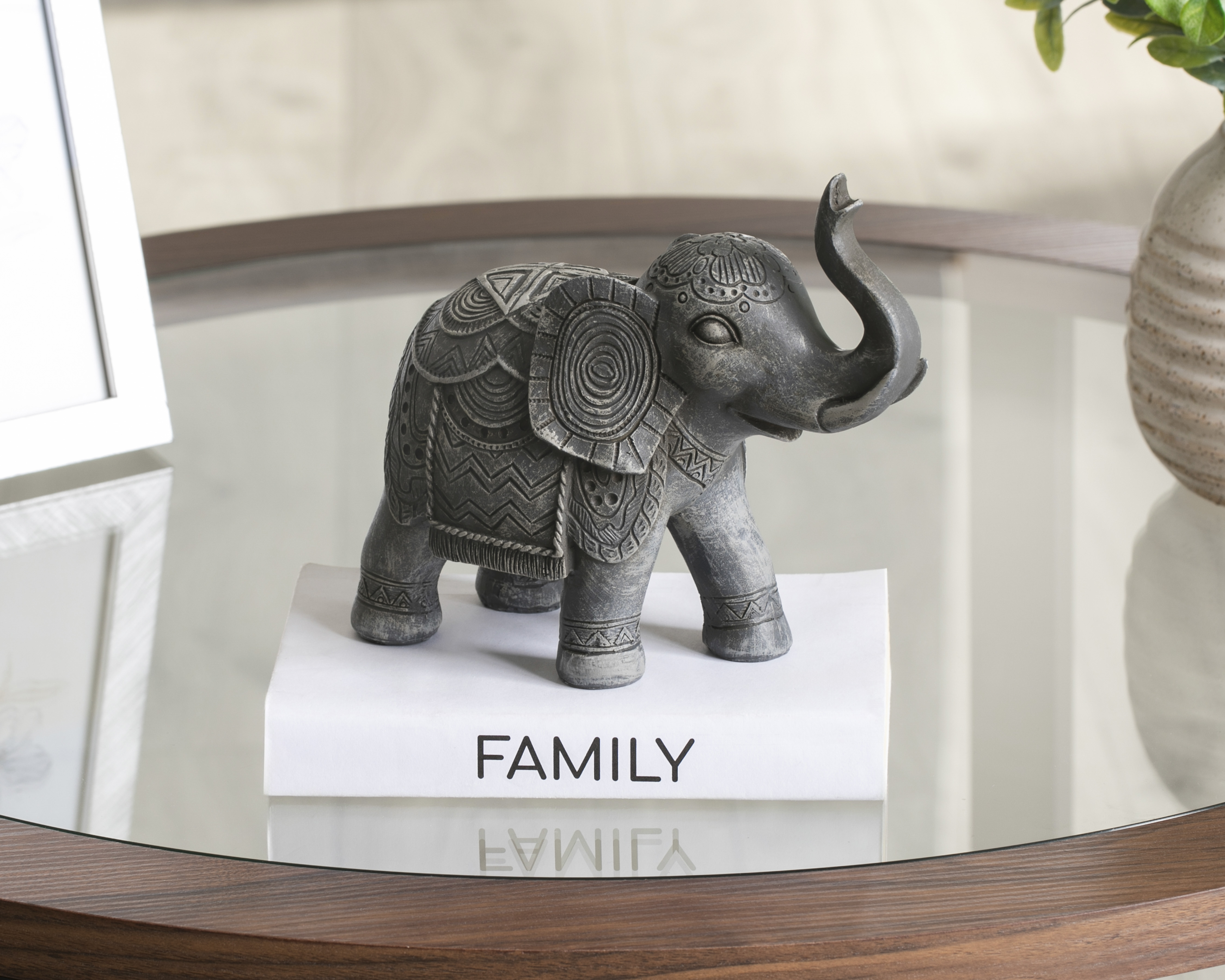 Foto 5 | Foto 5 | Escultura de Elefante Zari de Resina