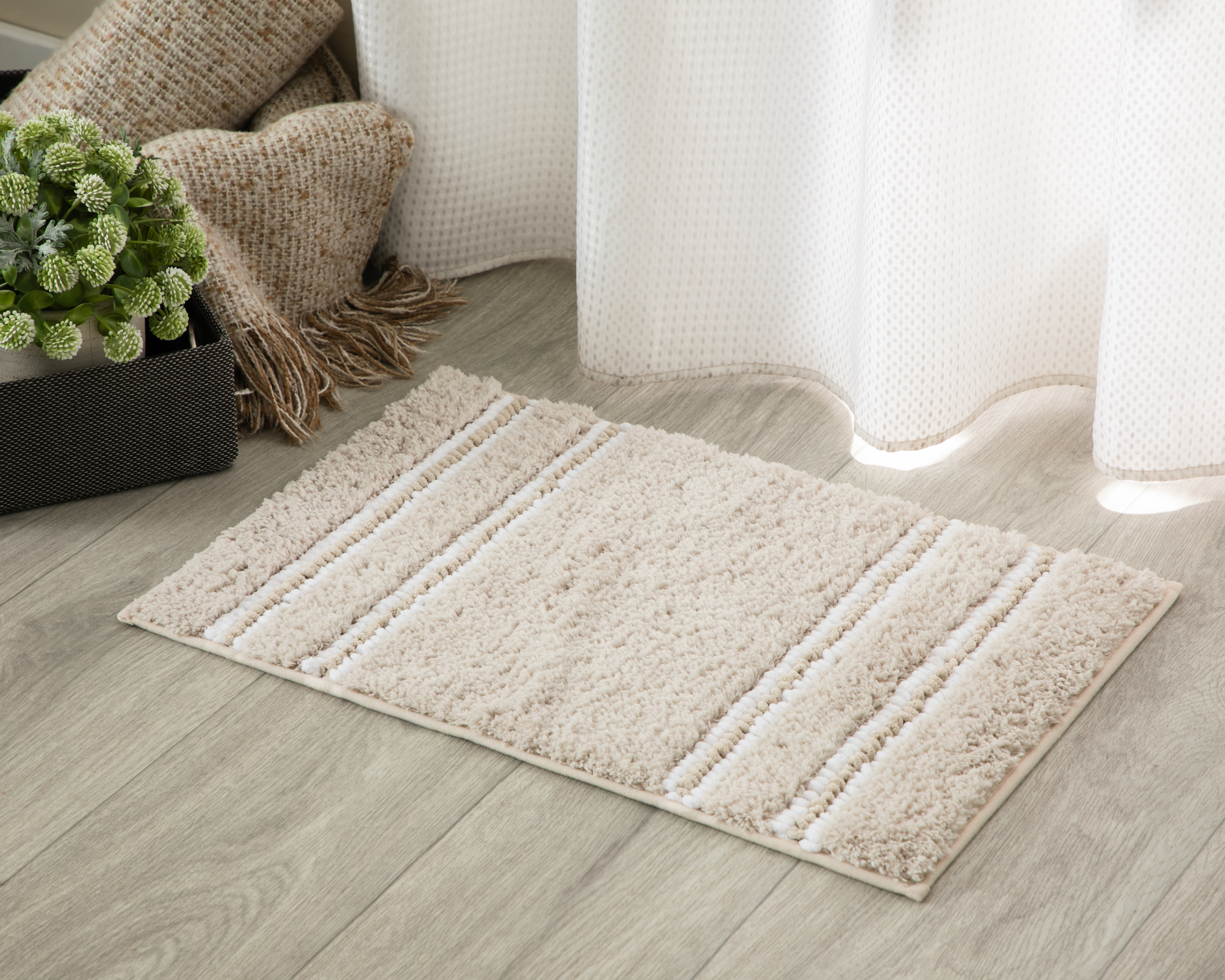 Foto 4 | Foto 4 | Tapete para Baño Starhaus Taupe