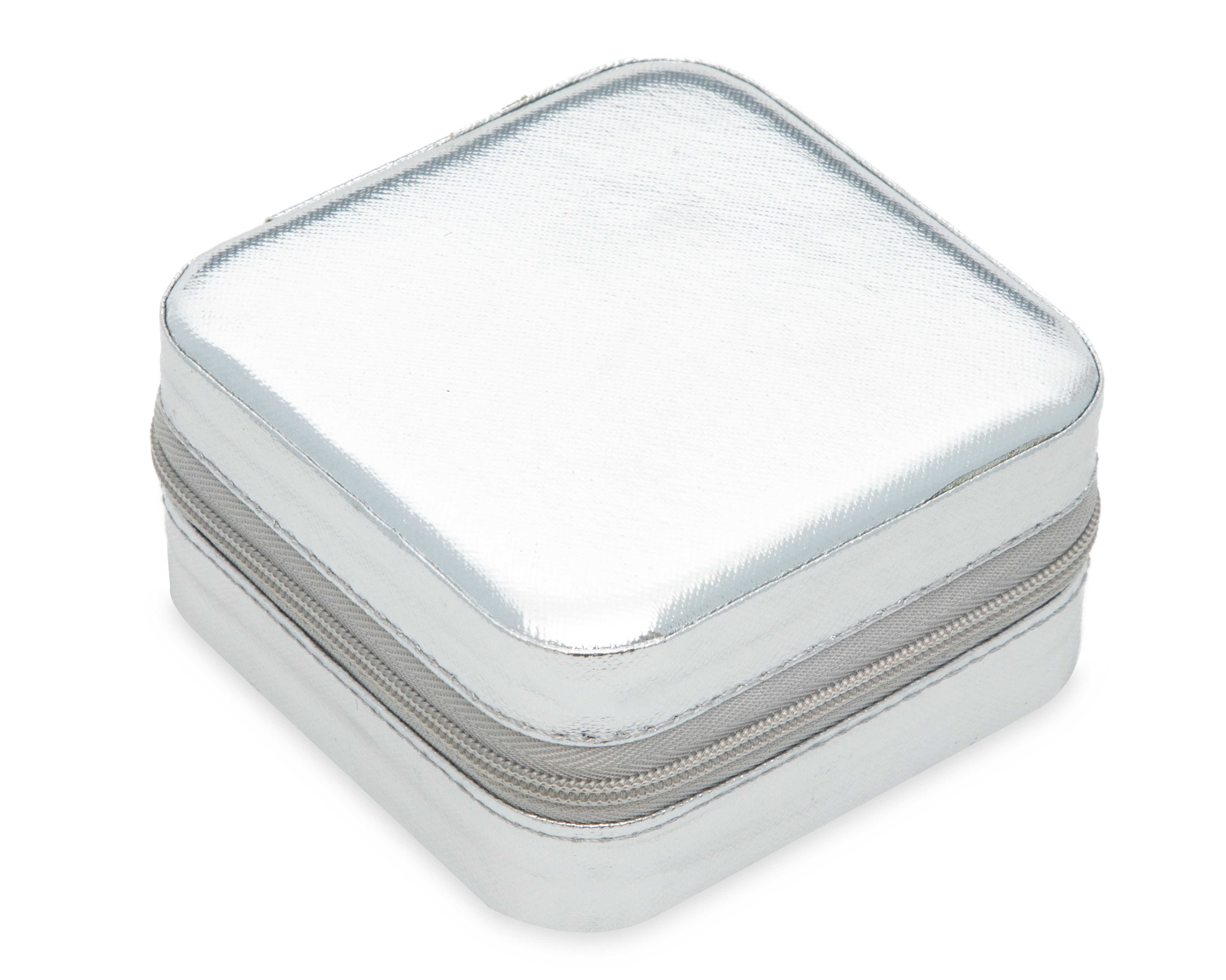 Foto 3 pulgar | Foto 2 | Joyero de Piel Sintética Starhaus Plateado