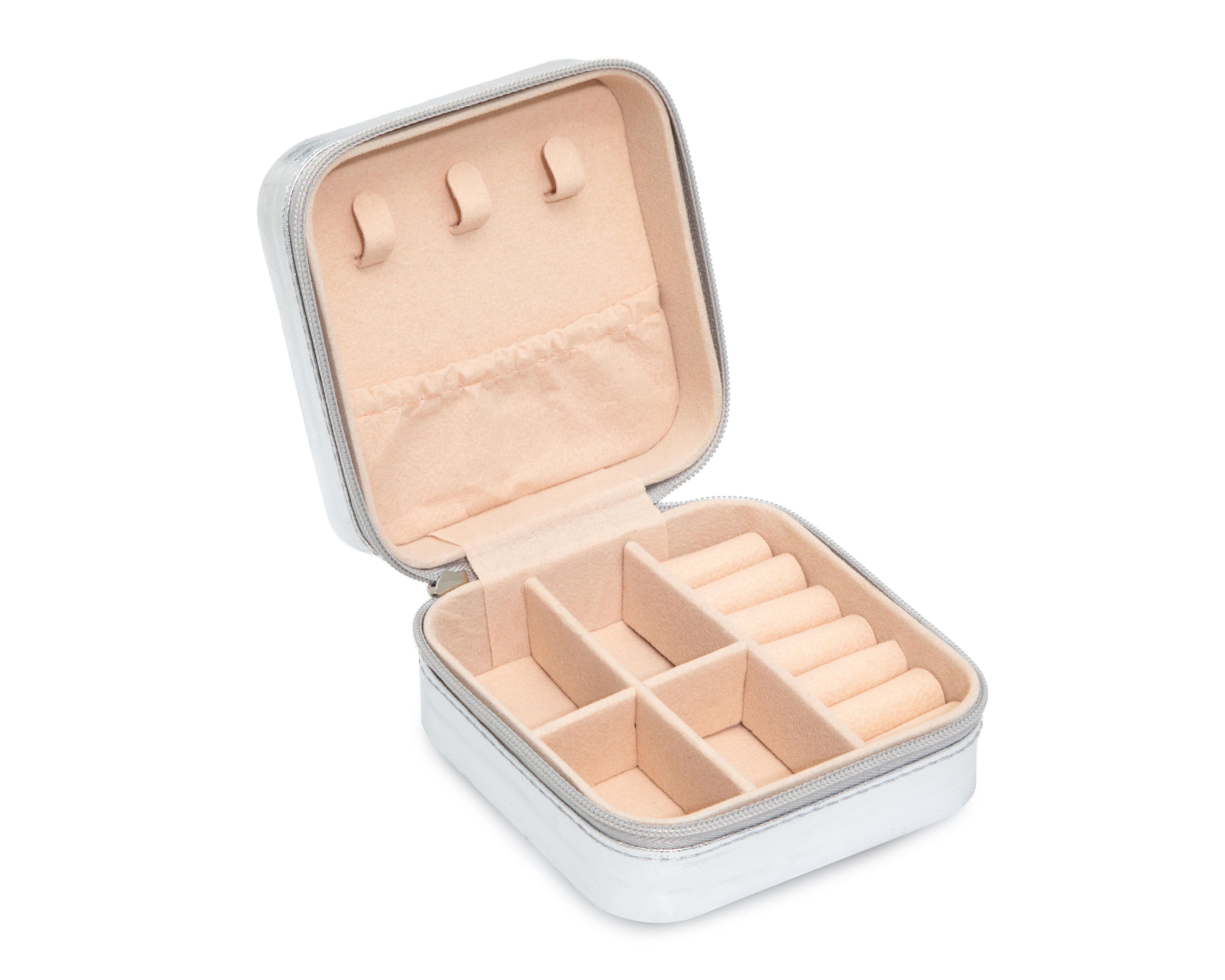 Foto 3 | Foto 3 | Joyero de Piel Sintética Starhaus Plateado