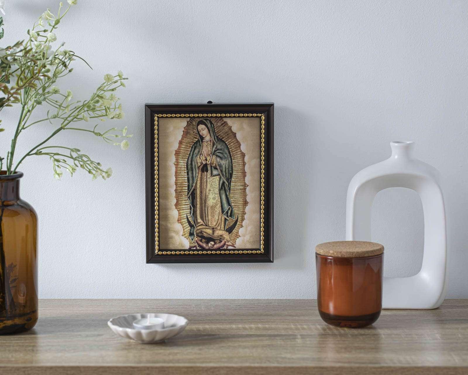 Cuadro Decorativo Virgen de Guadalupe Estampa Italiana