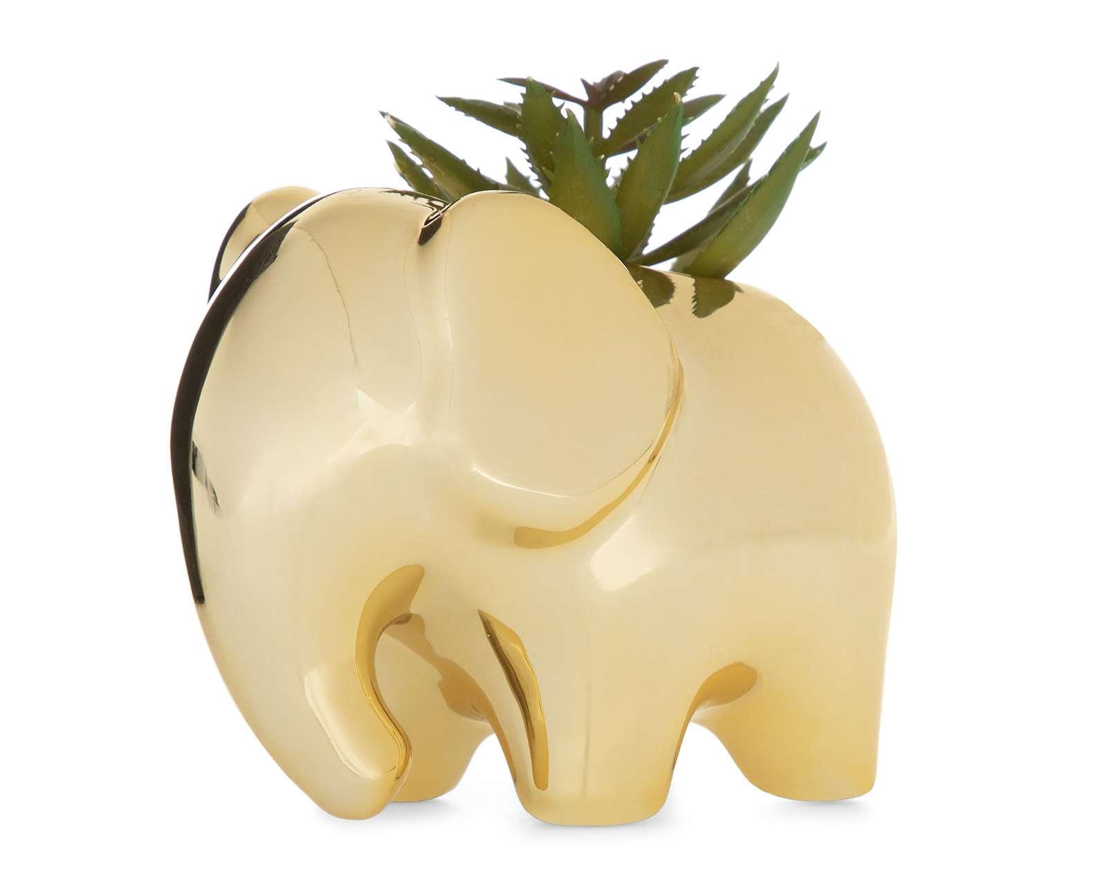 Foto 2 pulgar | Foto 1 | Planta Artificial con Maceta Starhaus 18 cm