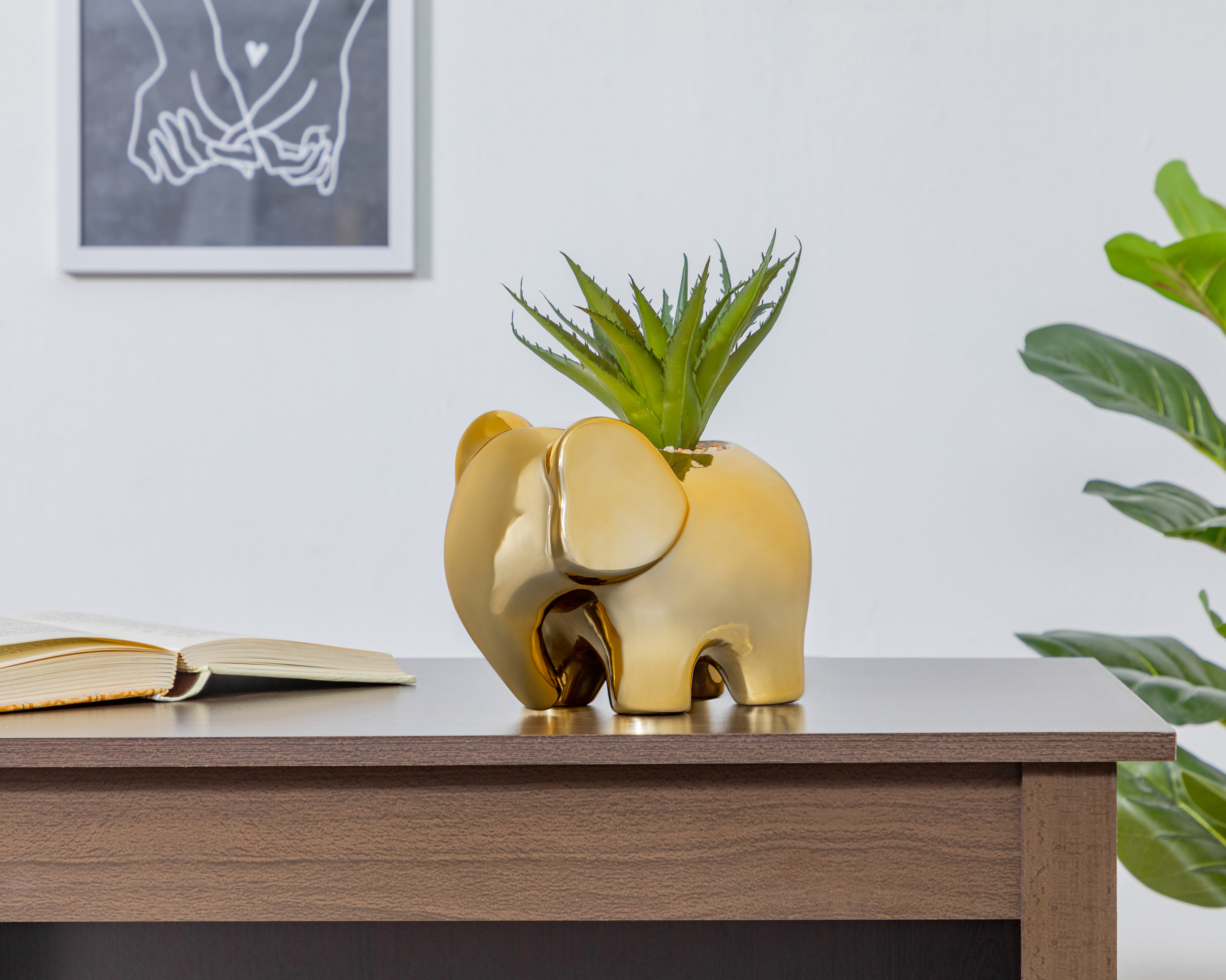 Foto 4 | Foto 4 | Planta Artificial con Maceta Starhaus
