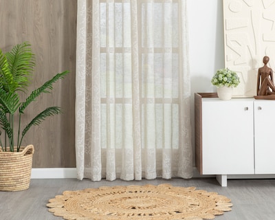 Foto 1 | Foto 1 | Cortina Aime 137 x 225 cm Beige