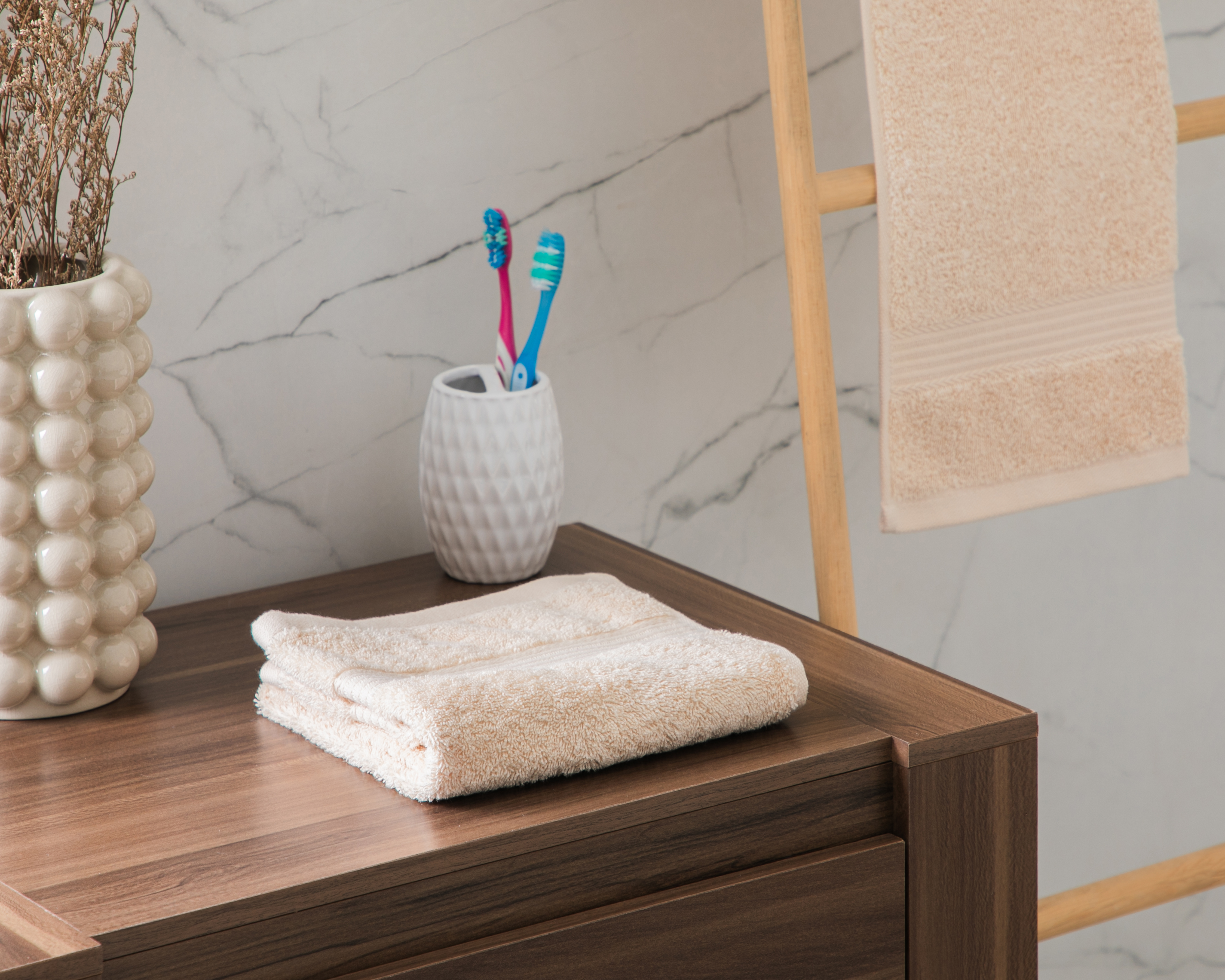 Foto 4 | Foto 4 | Toalla de Manos Starhaus Alco MF Beige