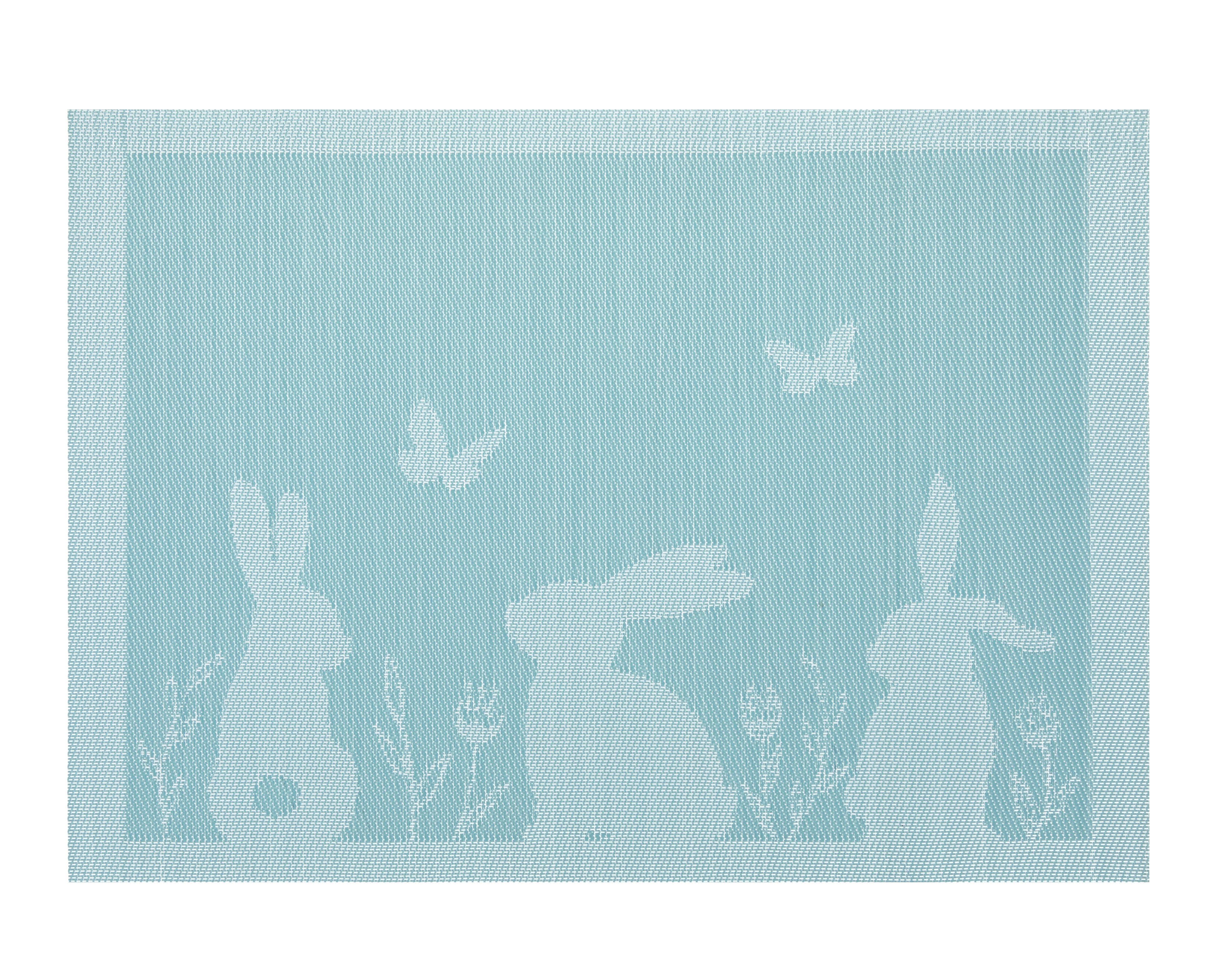 Foto 4 pulgar | Foto 3 | Mantel Individual Starhaus Bunny Azul 4 Piezas