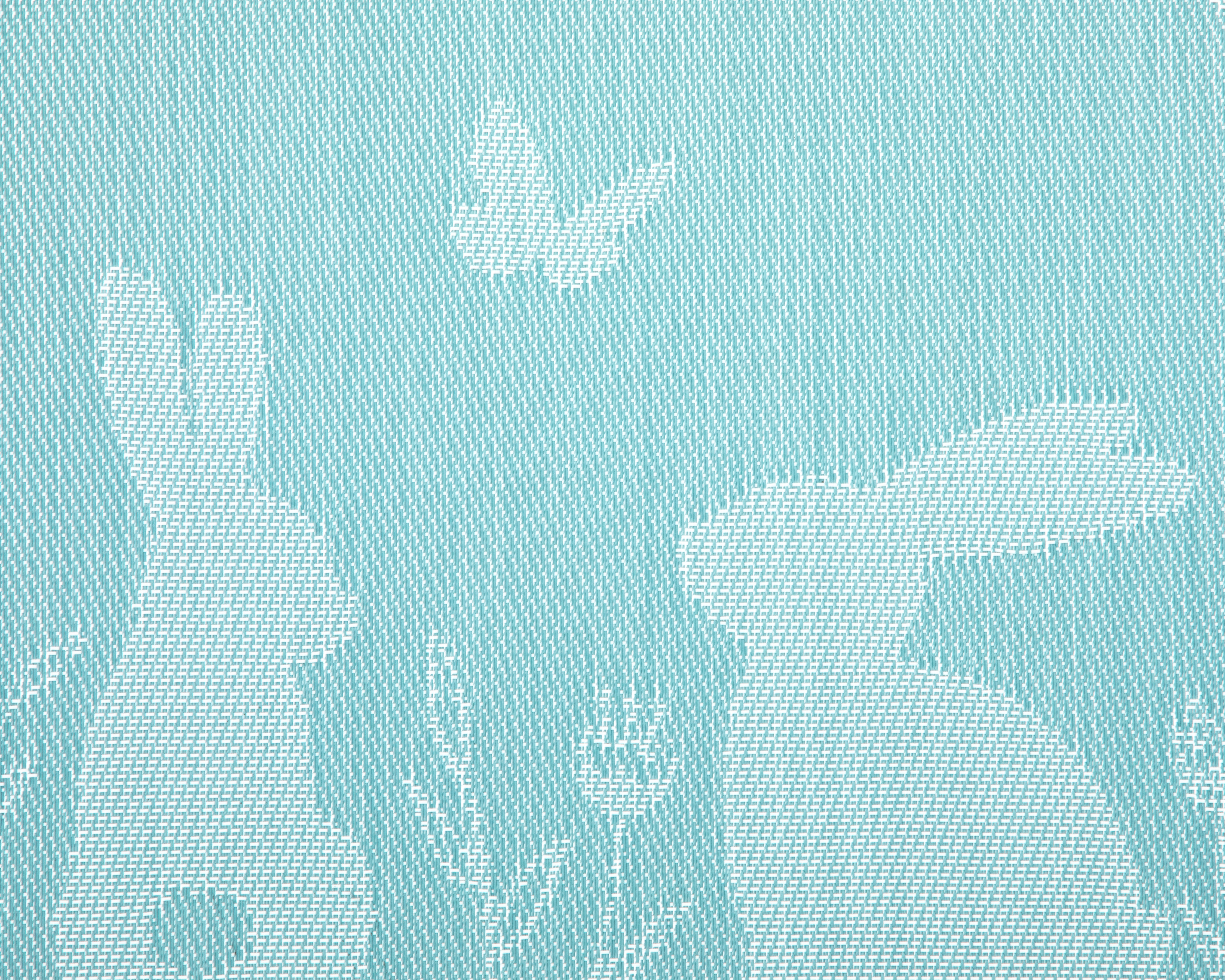 Foto 5 pulgar | Foto 4 | Mantel Individual Starhaus Bunny Azul 4 Piezas