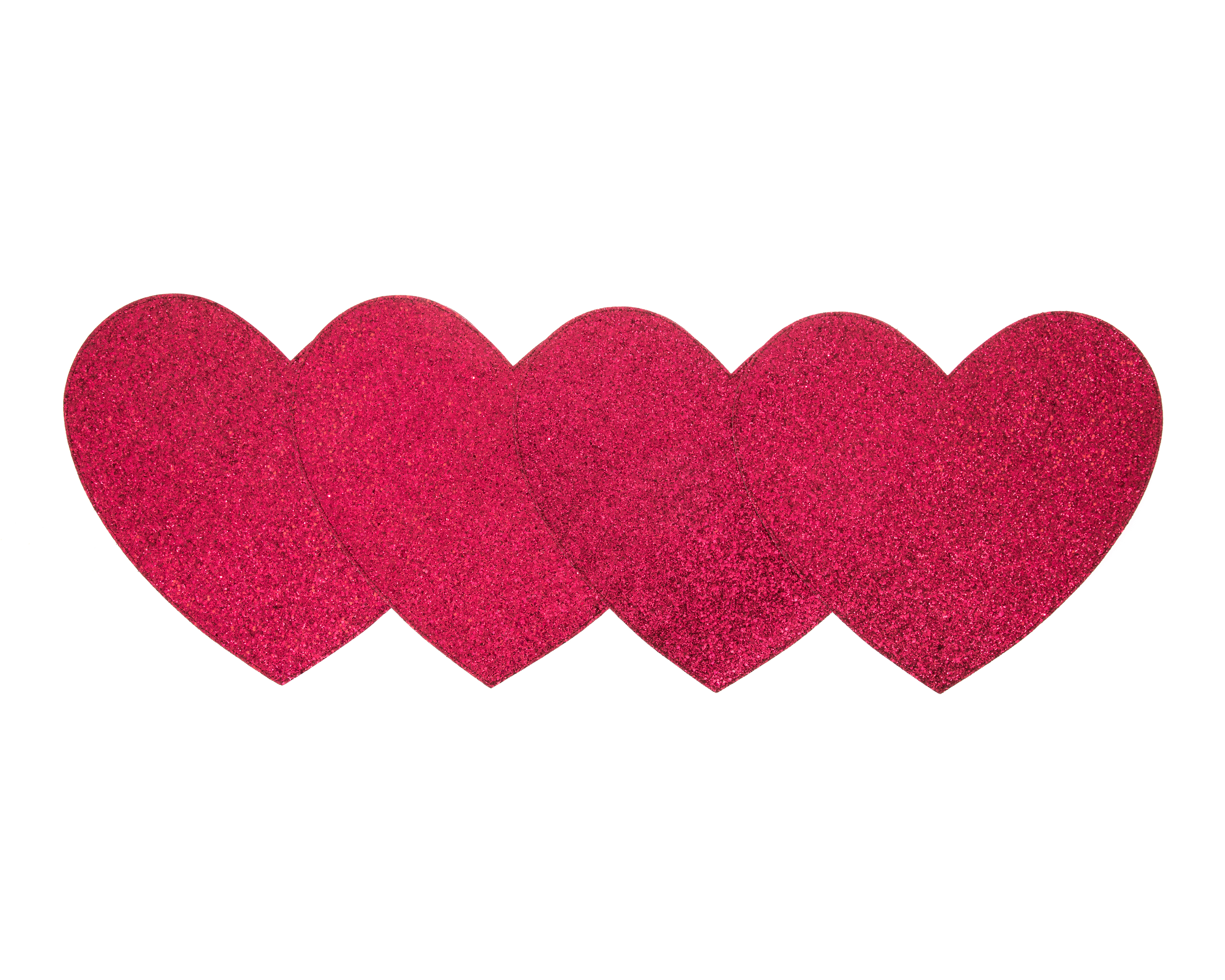 Foto 4 pulgar | Foto 3 | Mantel Individual Starhaus Lover Rojo 4 Piezas