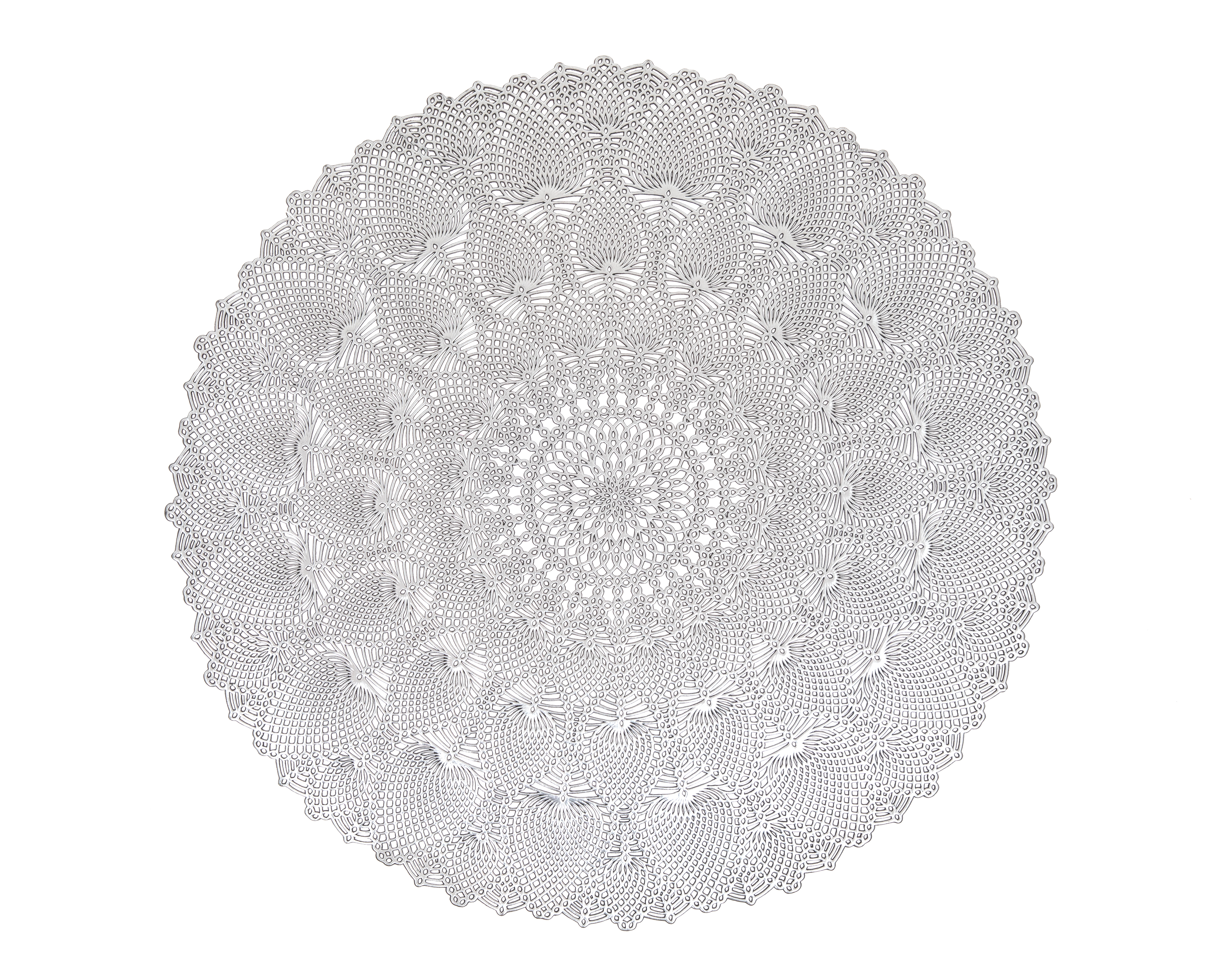 Foto 3 | Foto 3 | Mantel Individual Starhaus Azahar Plateado 4 Piezas
