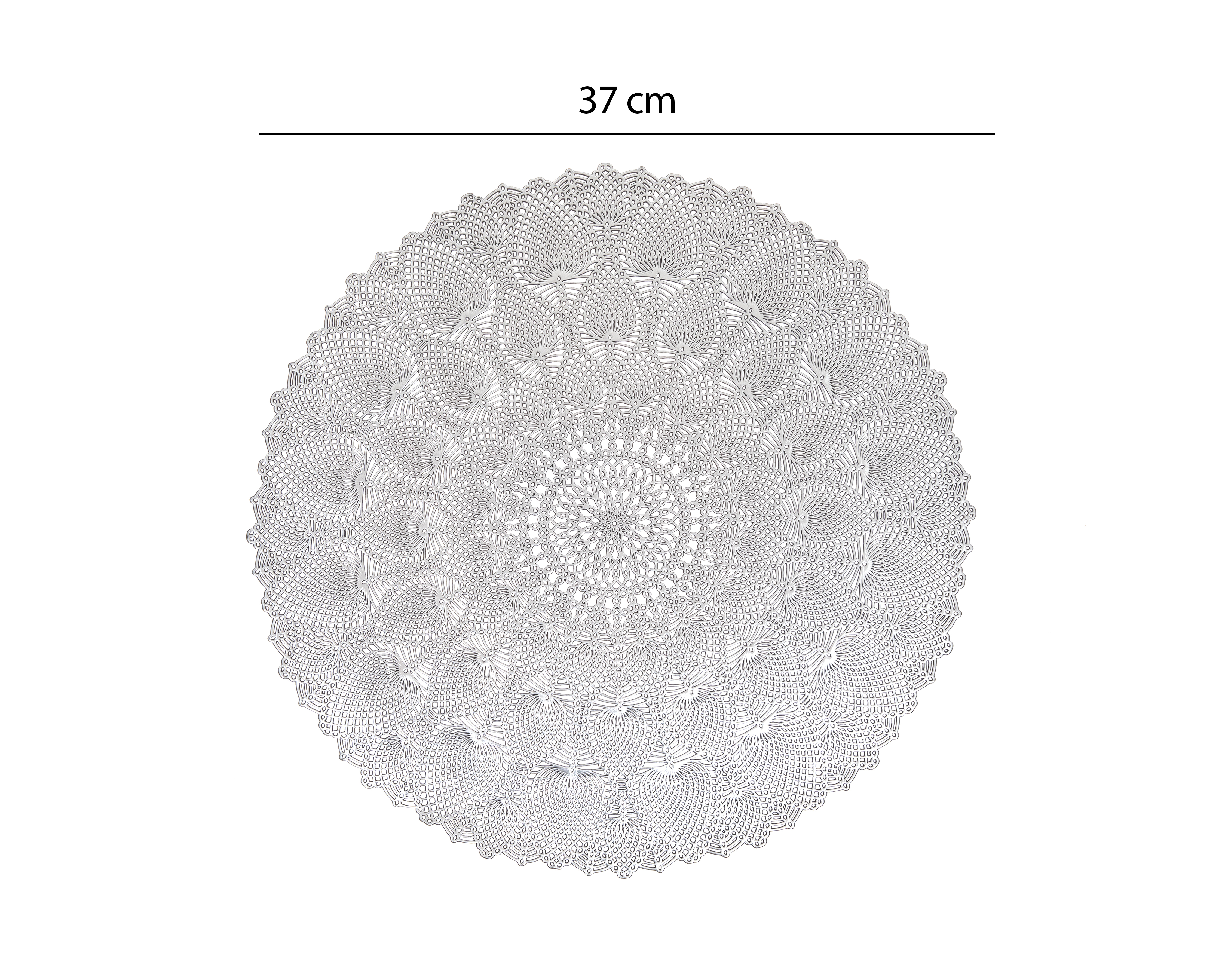 Foto 5 | Foto 5 | Mantel Individual Starhaus Azahar Plateado 4 Piezas
