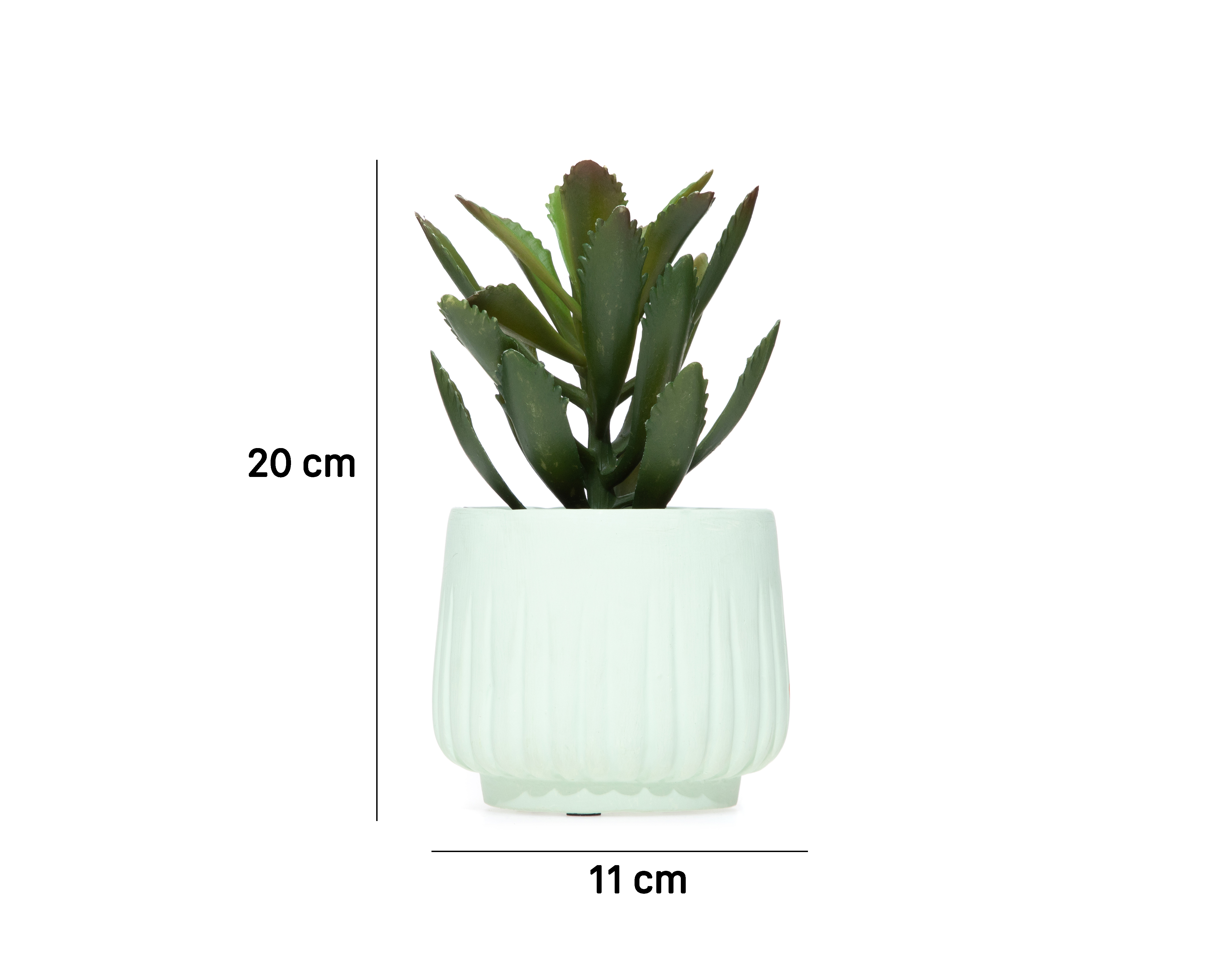Foto 5 | Foto 5 | Suculenta Artificial con Maceta Starhaus 20 cm