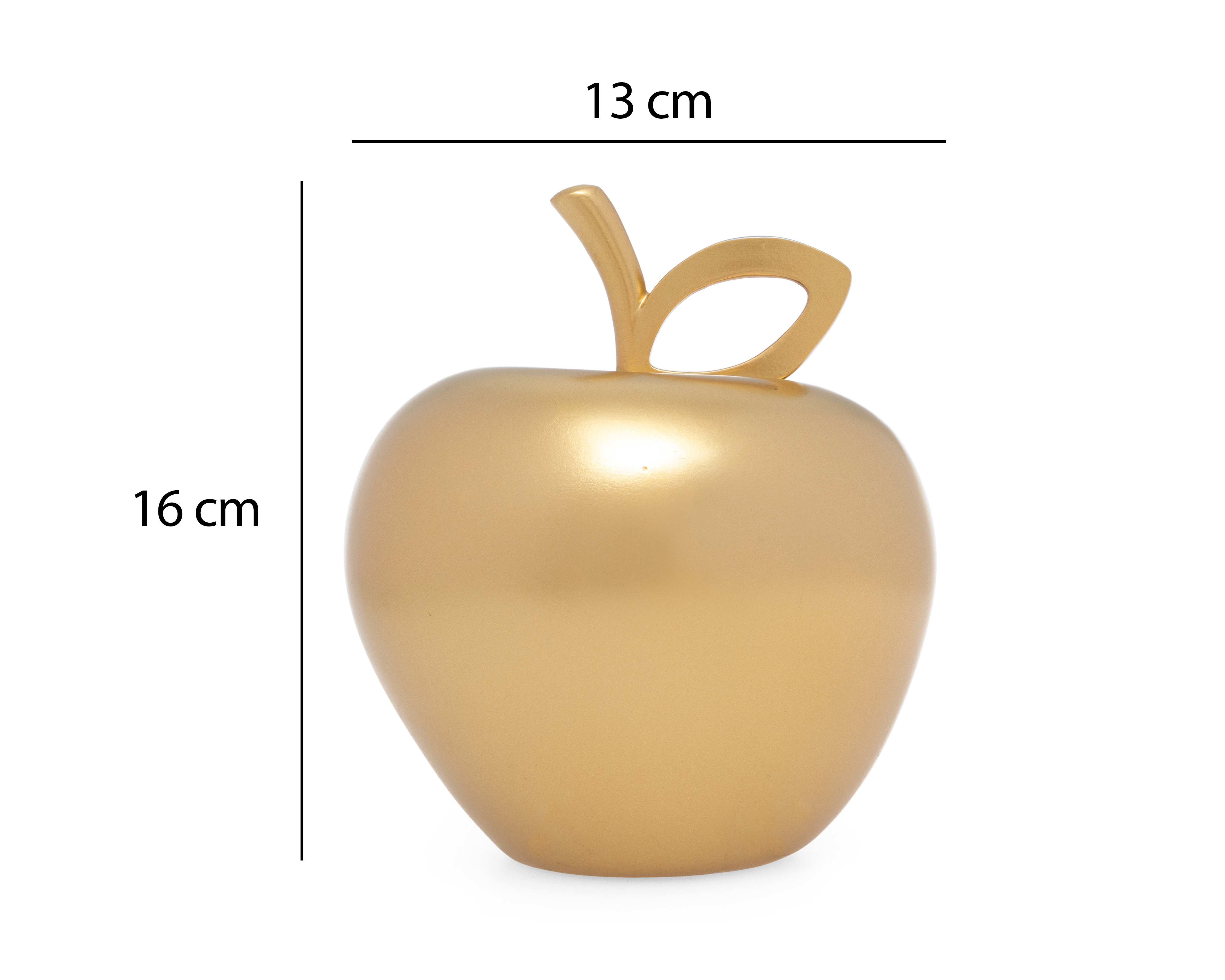 Foto 6 pulgar | Foto 5 | Figura Decorativa de Manzana Alina G de Poliresina