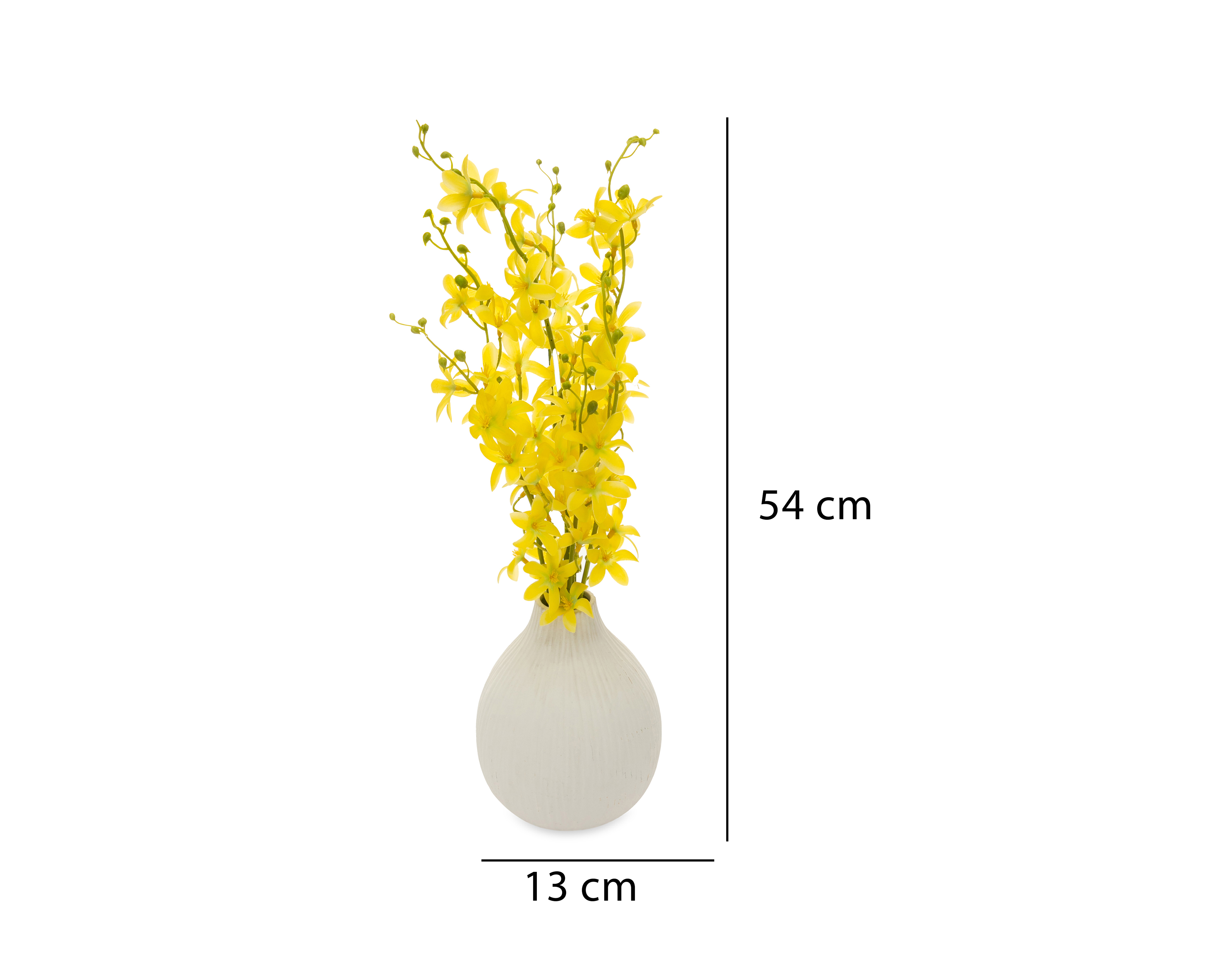 Foto 5 | Foto 5 | Flores Artificiales con Florero Starhaus 54 cm