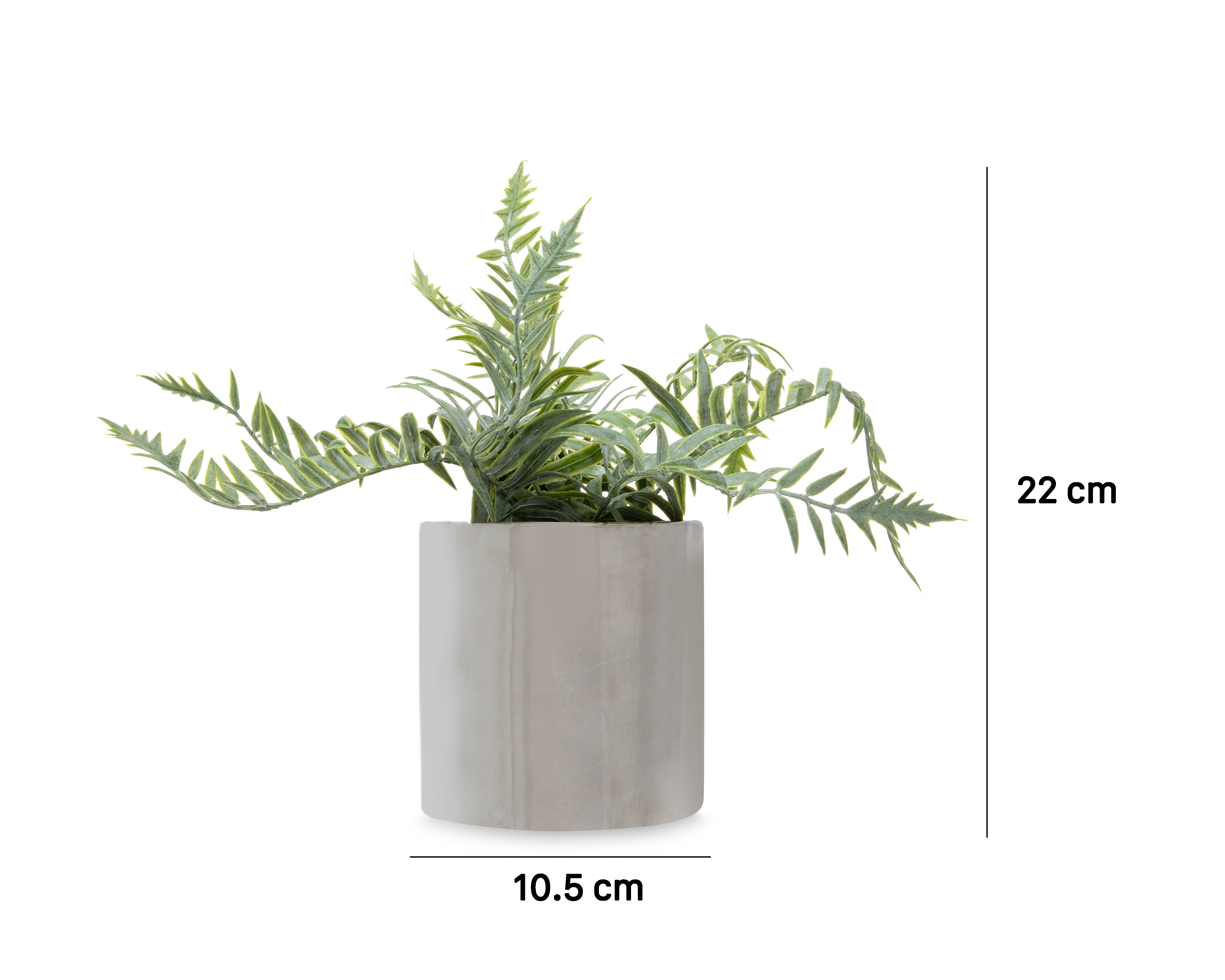 Foto 6 pulgar | Foto 5 | Planta Artificial con Maceta Starhaus 22 cm