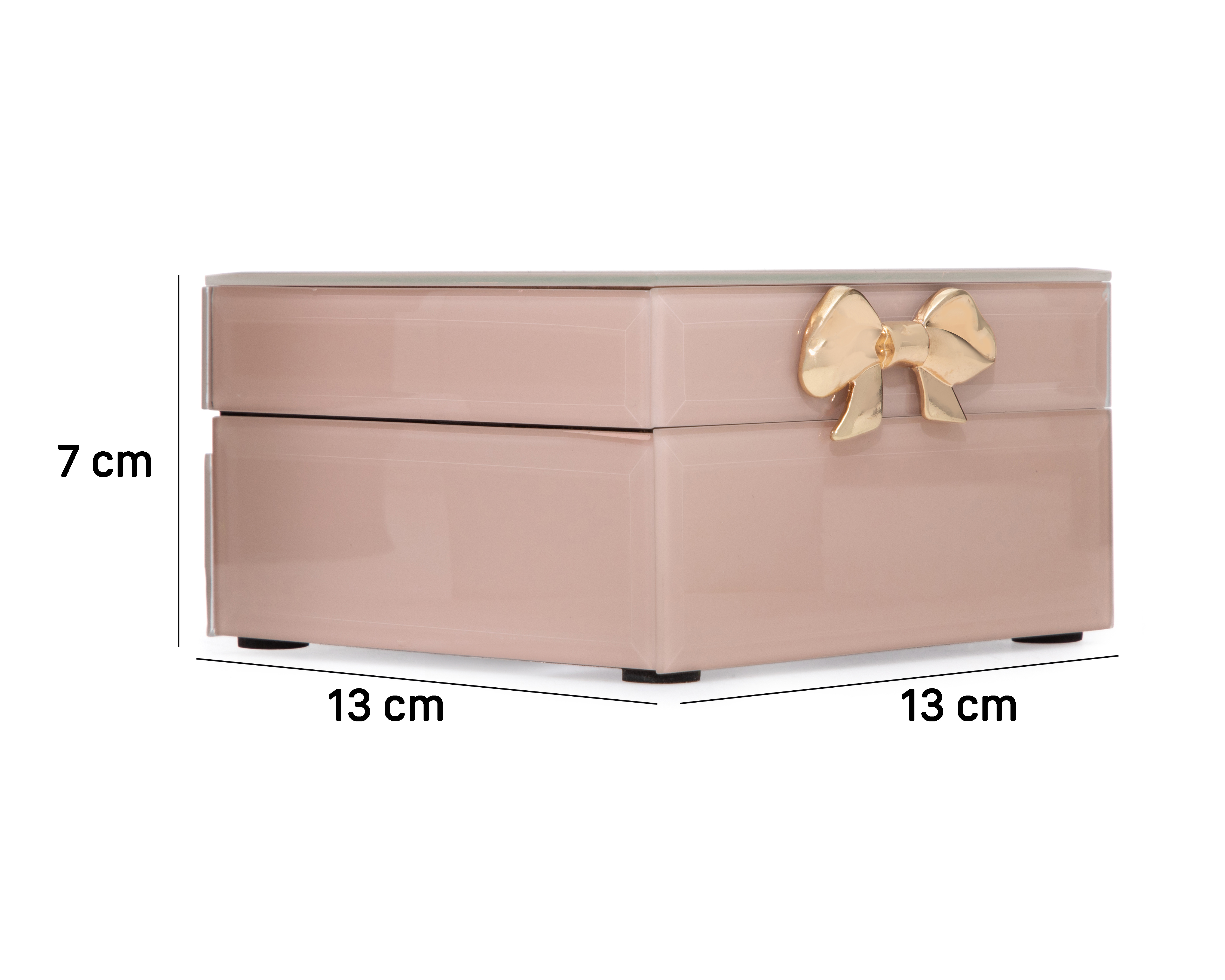 Foto 6 | Foto 6 | Joyero de Vidrio Starhaus Rosa