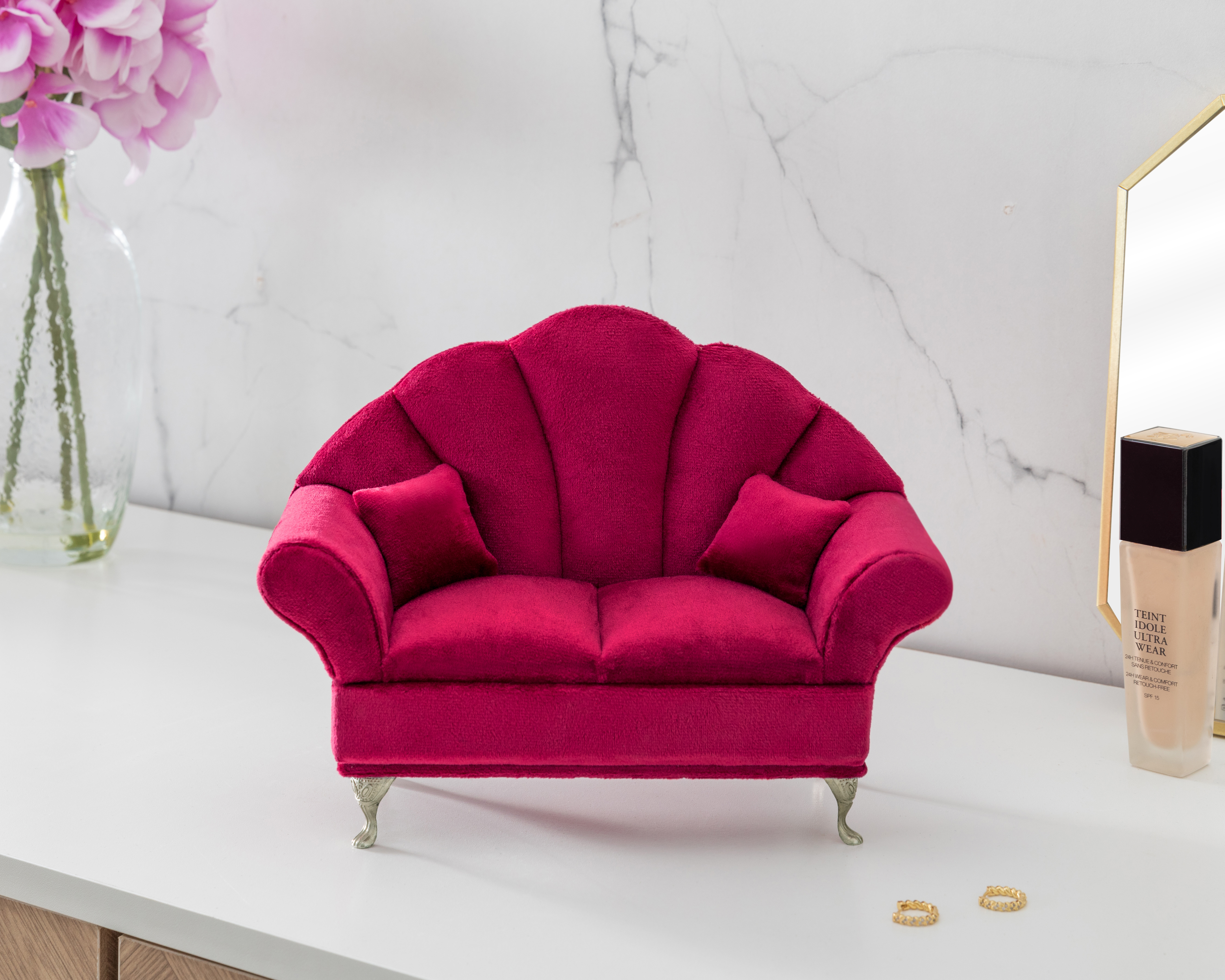 Foto 6 pulgar | Foto 5 | Joyero de Poliéster Starhaus Rosa